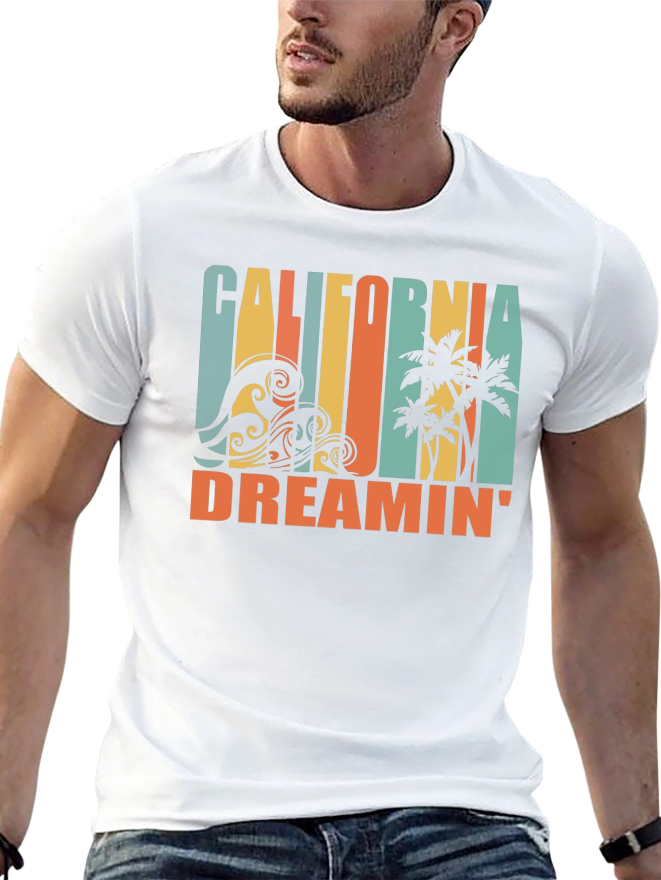 Black California Dreamin' Graphic Tee view 13