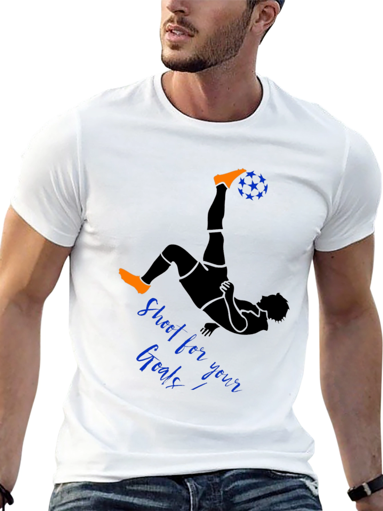 Shoot For Your Goals Graphic Tee - 13