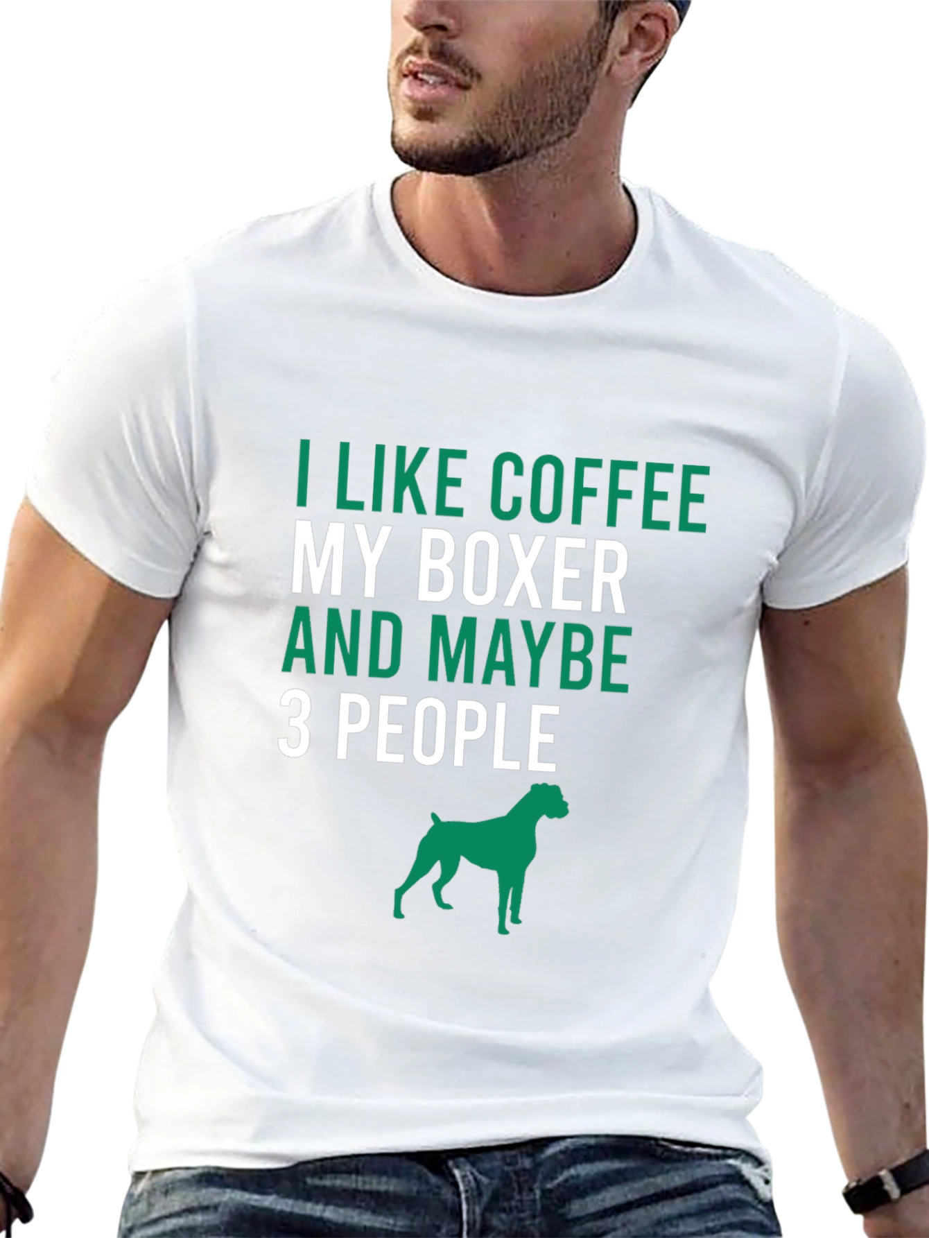 Black Coffee, My Boxer, & 3 People T-Shirt view 13