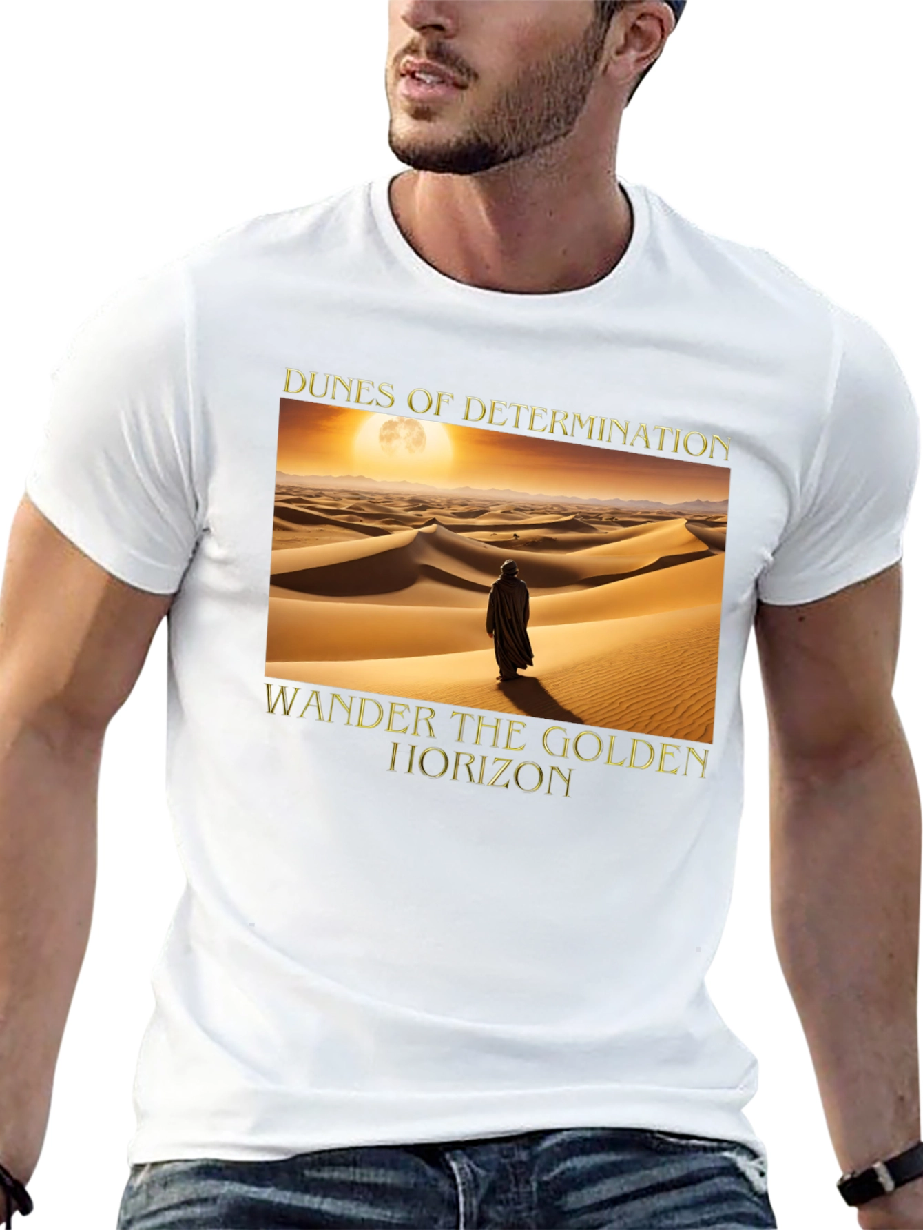 Black Dunes of Determination T-Shirt view 13