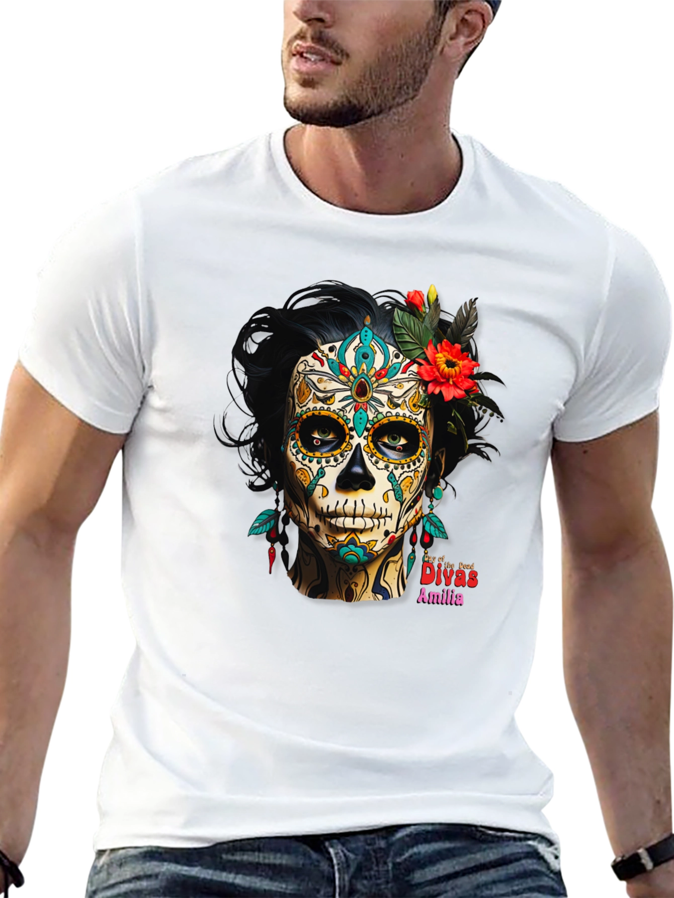 Day of the Dead Divas T-Shirt - 13