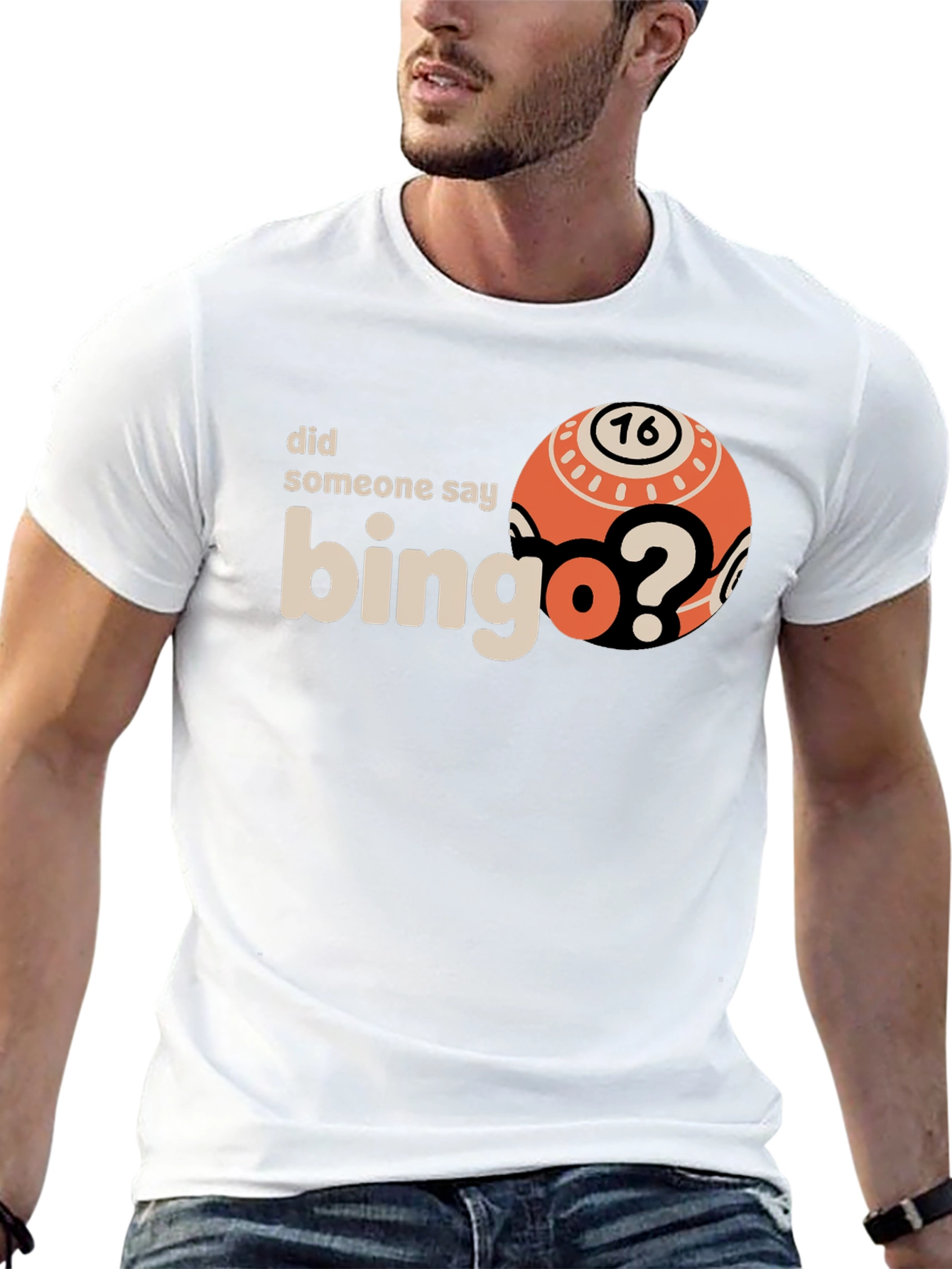 Black Bingo Lover T-Shirt - Did Someone Say Bingo? Graphic Tee view 13