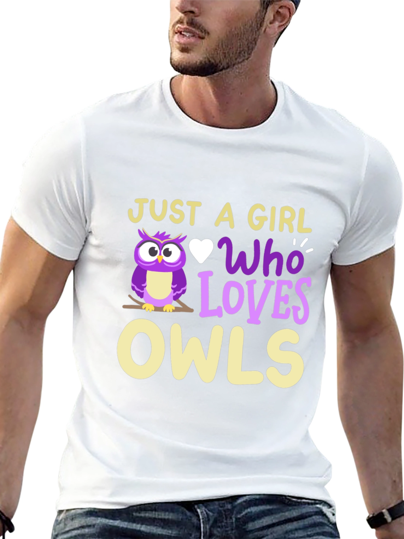 Just A Girl Who Loves Owls T-Shirt - 13