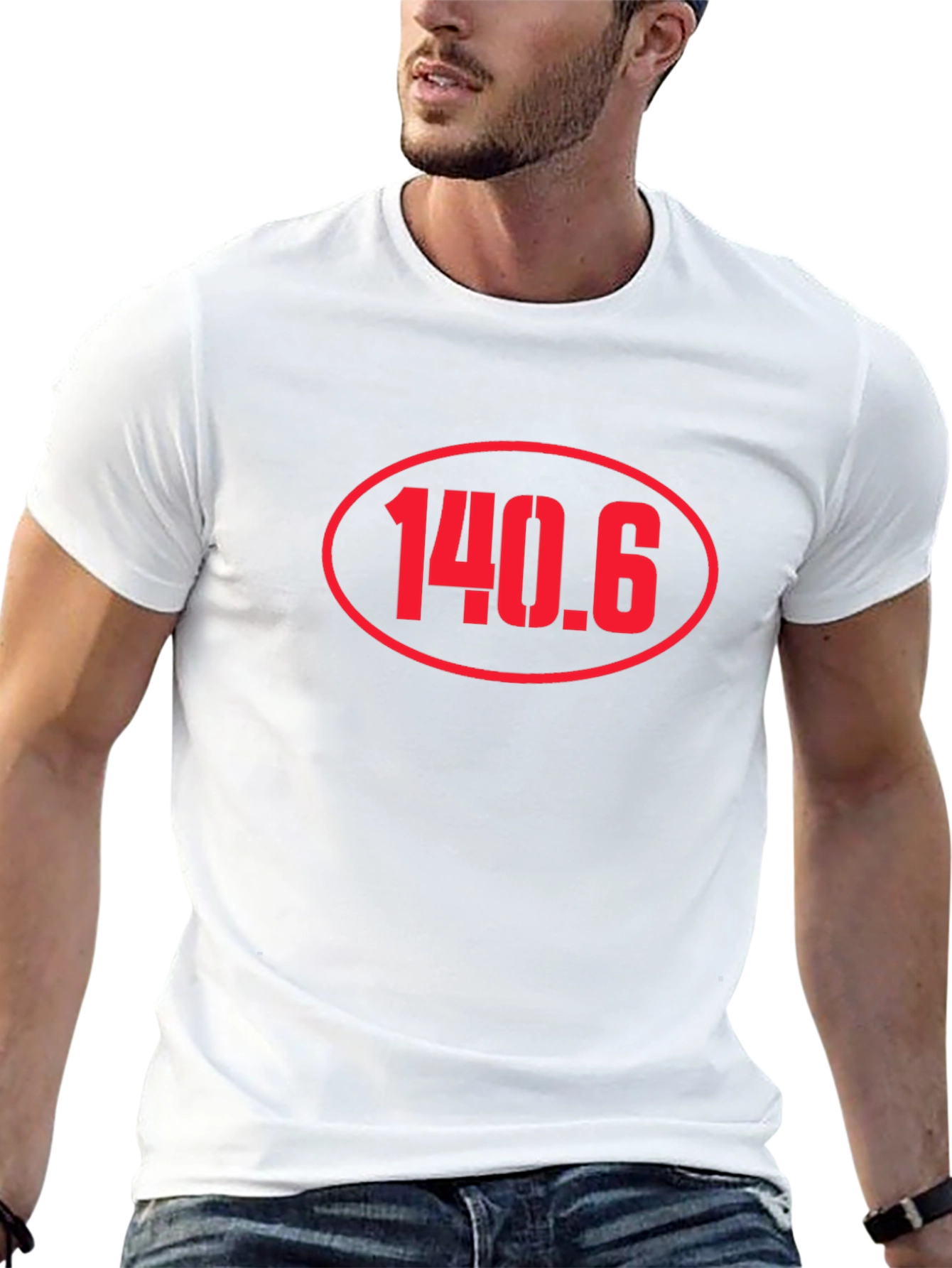Black 140.6 Triathlon Black T-Shirt view 13