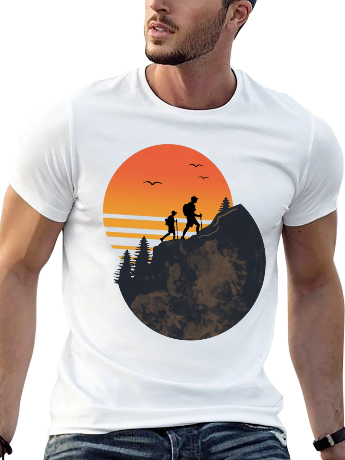 Adventure Sunset Graphic Tee - 13