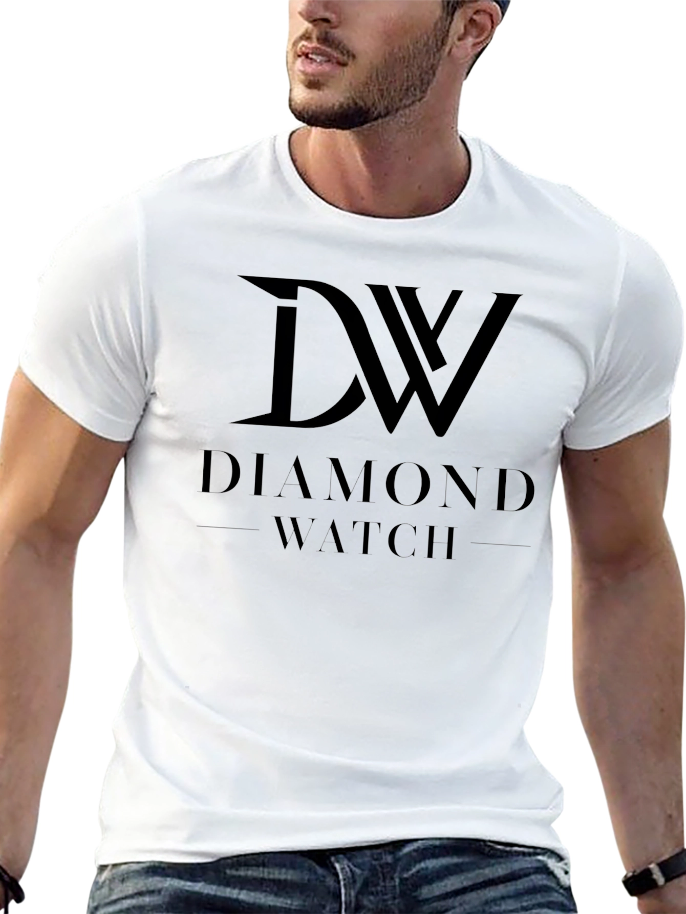 Black Diamond Watch Graphic Tee - Stylish Black T-Shirt view 13