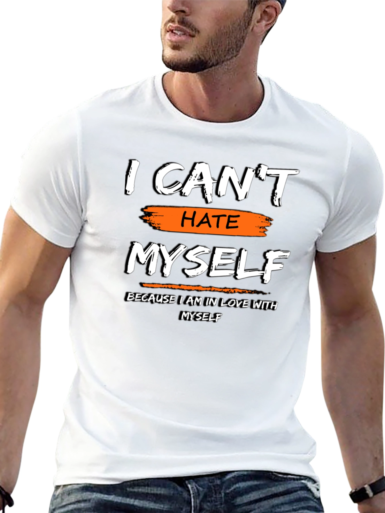 Black I Can't Hate Myself Graphic Tee - Black view 13