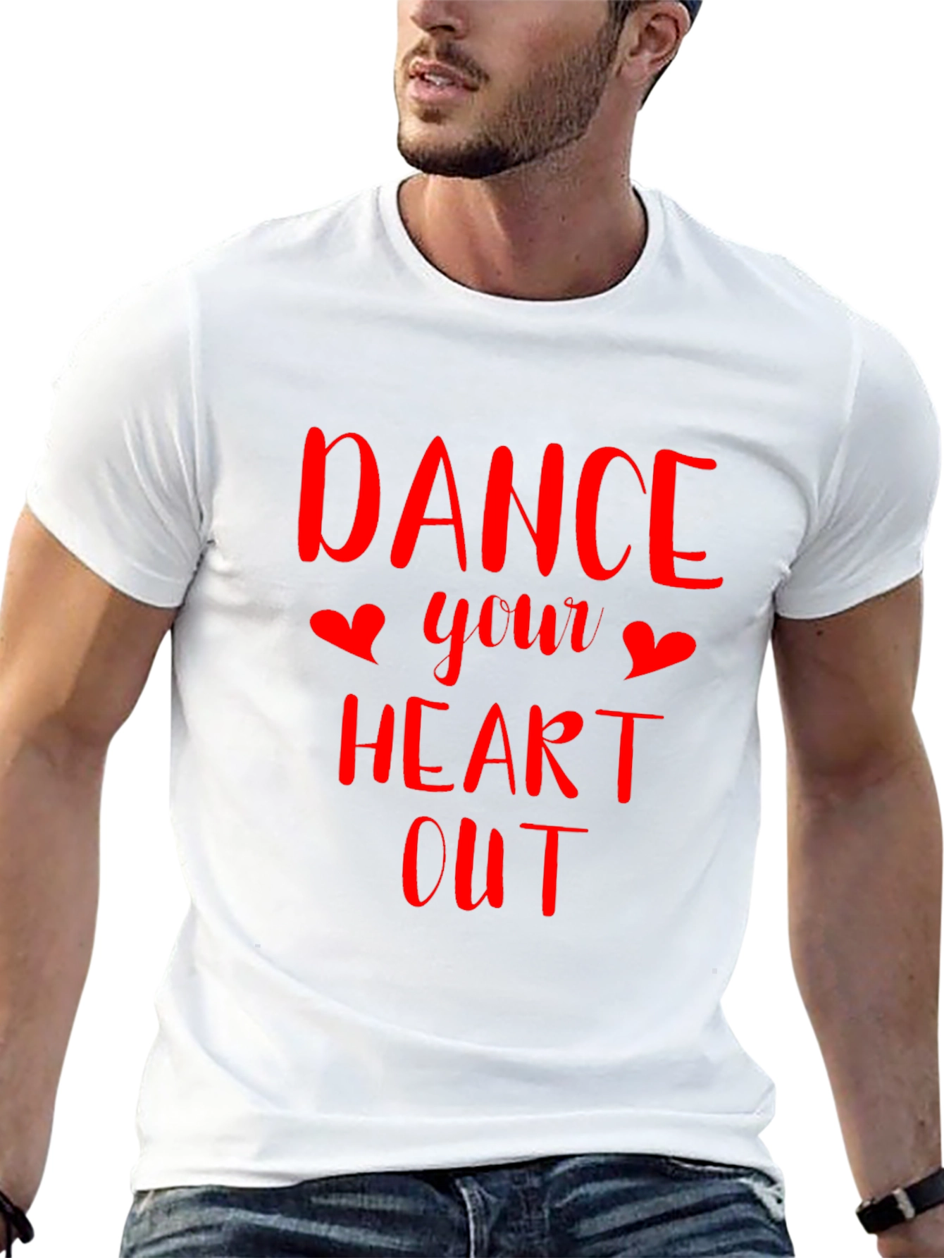 Black Dance Your Heart Out Graphic T-Shirt view 13