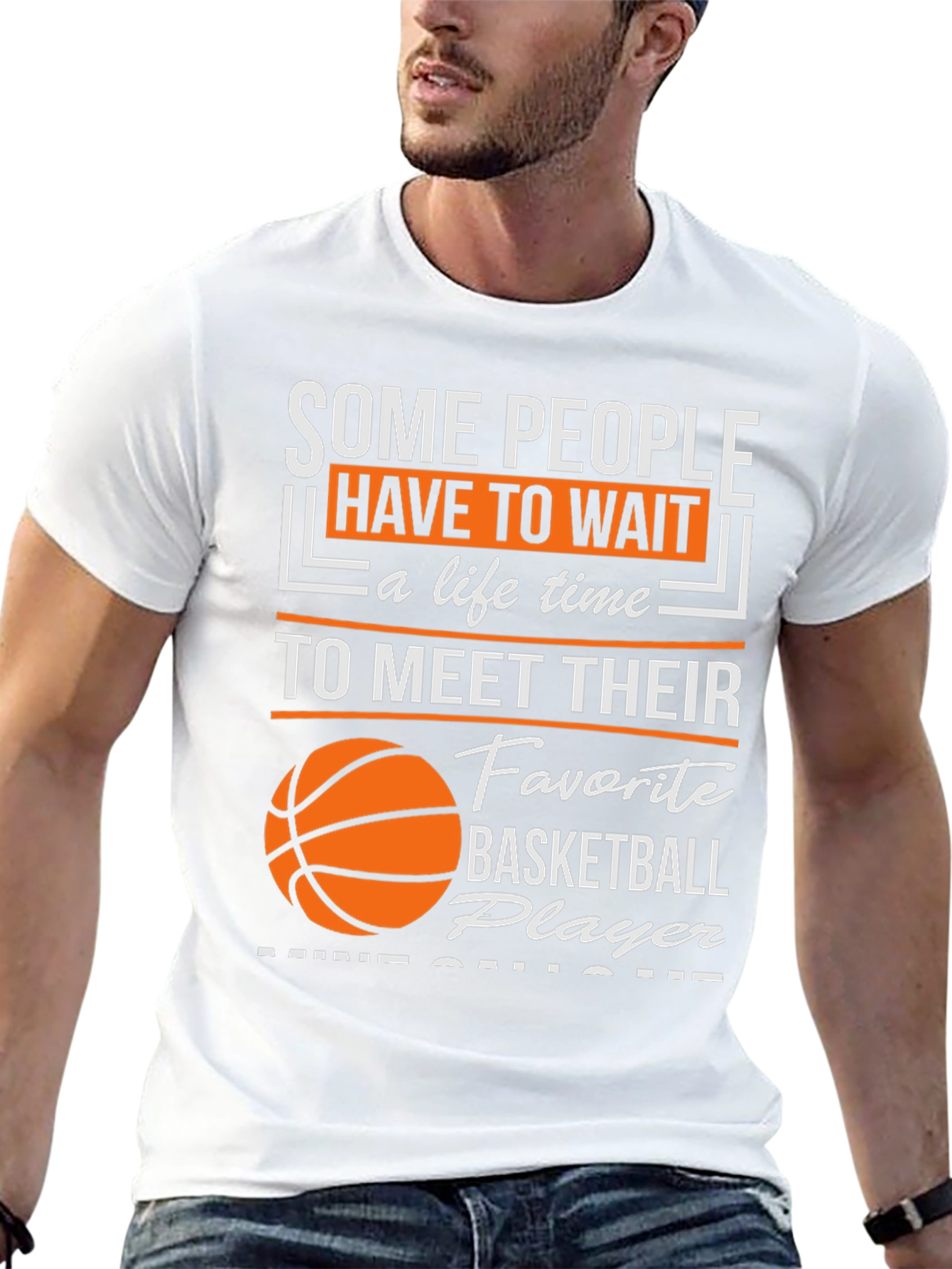 Black Basketball Player T-Shirt view 13