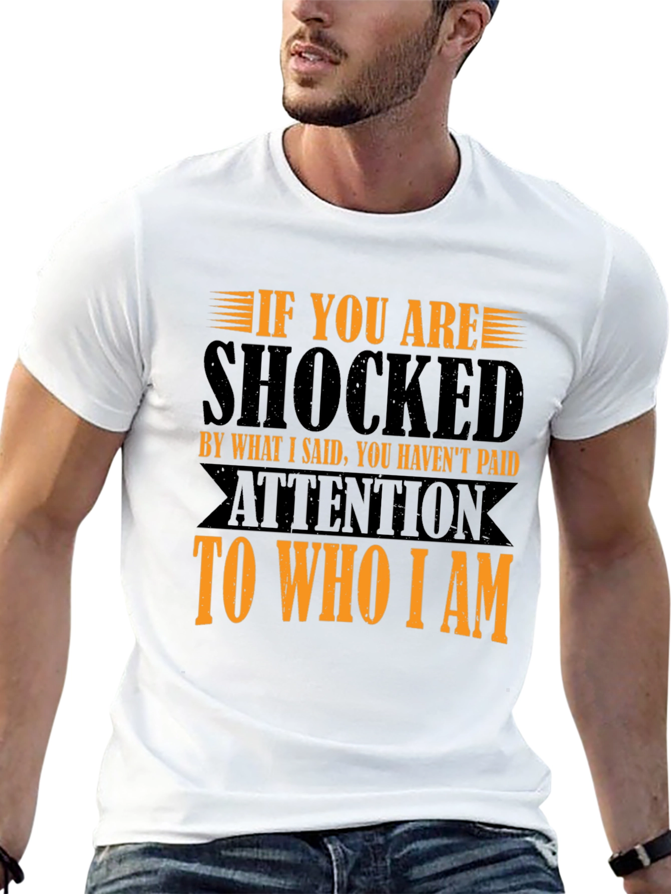 Black Shocked T-Shirt: If You Haven't Paid Attention view 13