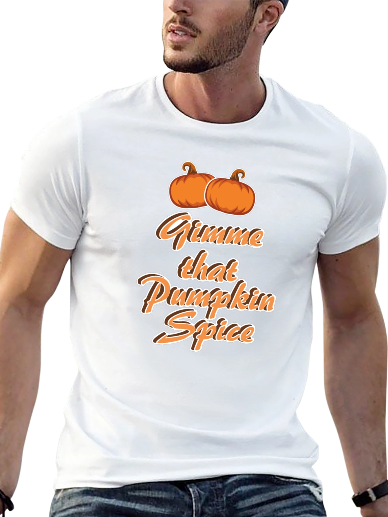 Black Gimme That Pumpkin Spice T-Shirt - Fall Apparel view 13