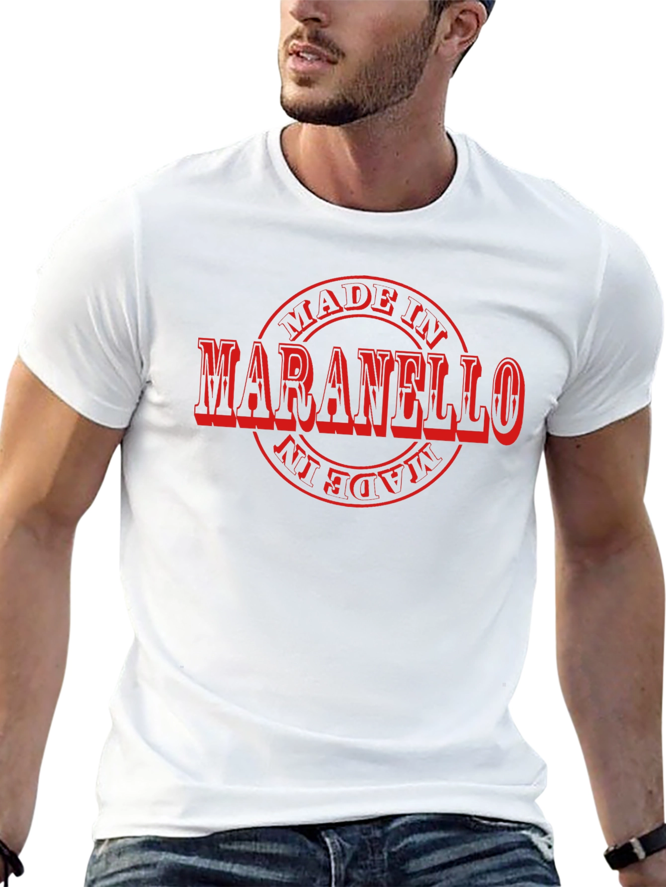 Black Made in Maranello Graphic T-Shirt - Black view 13