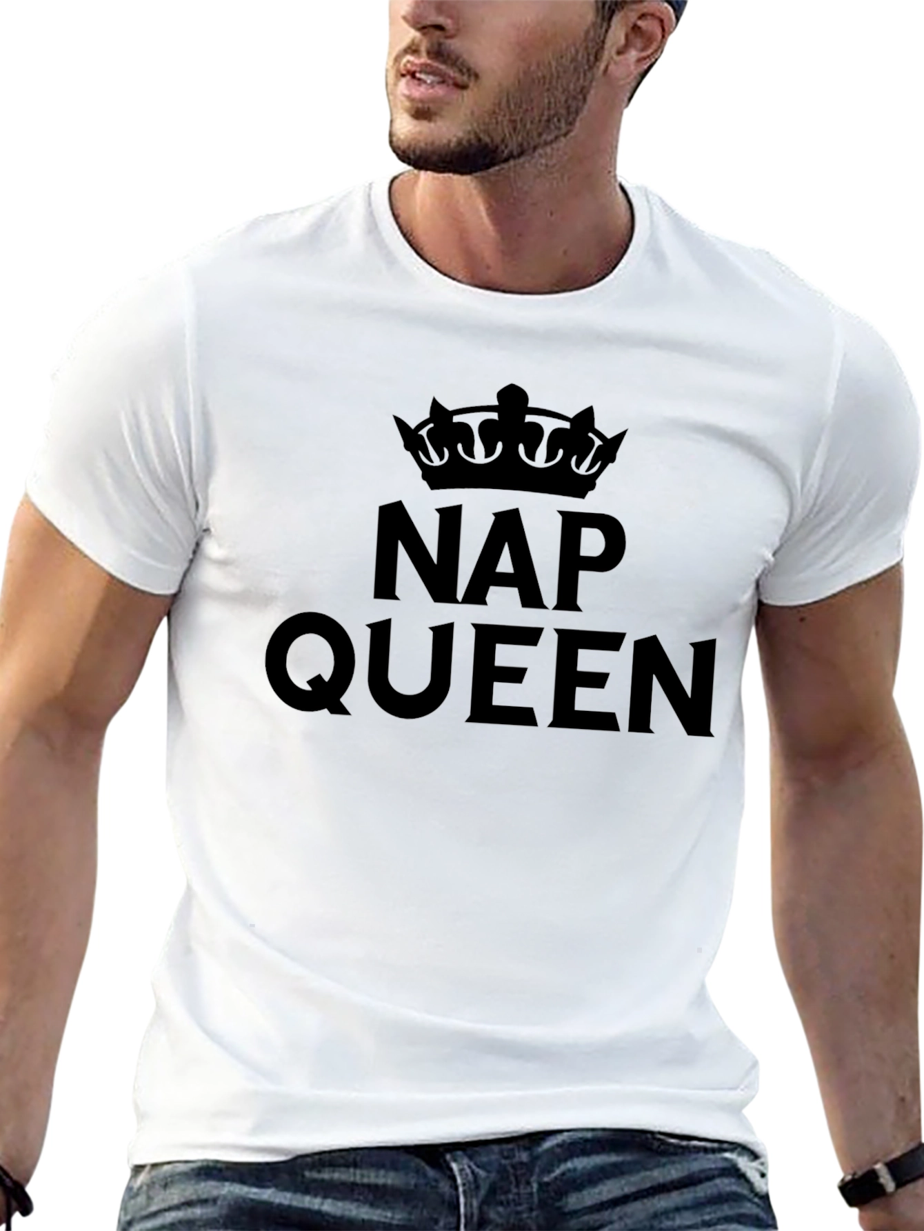 Black Nap Queen Black T-Shirt view 13