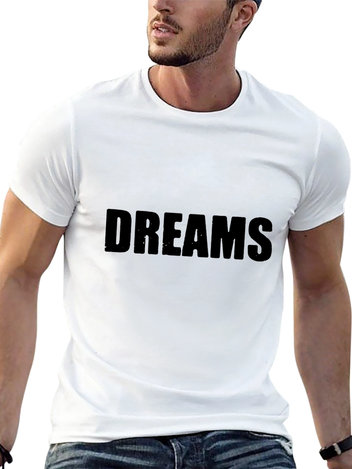 Black Dreams Black T-Shirt - Stylish and Comfortable view 13