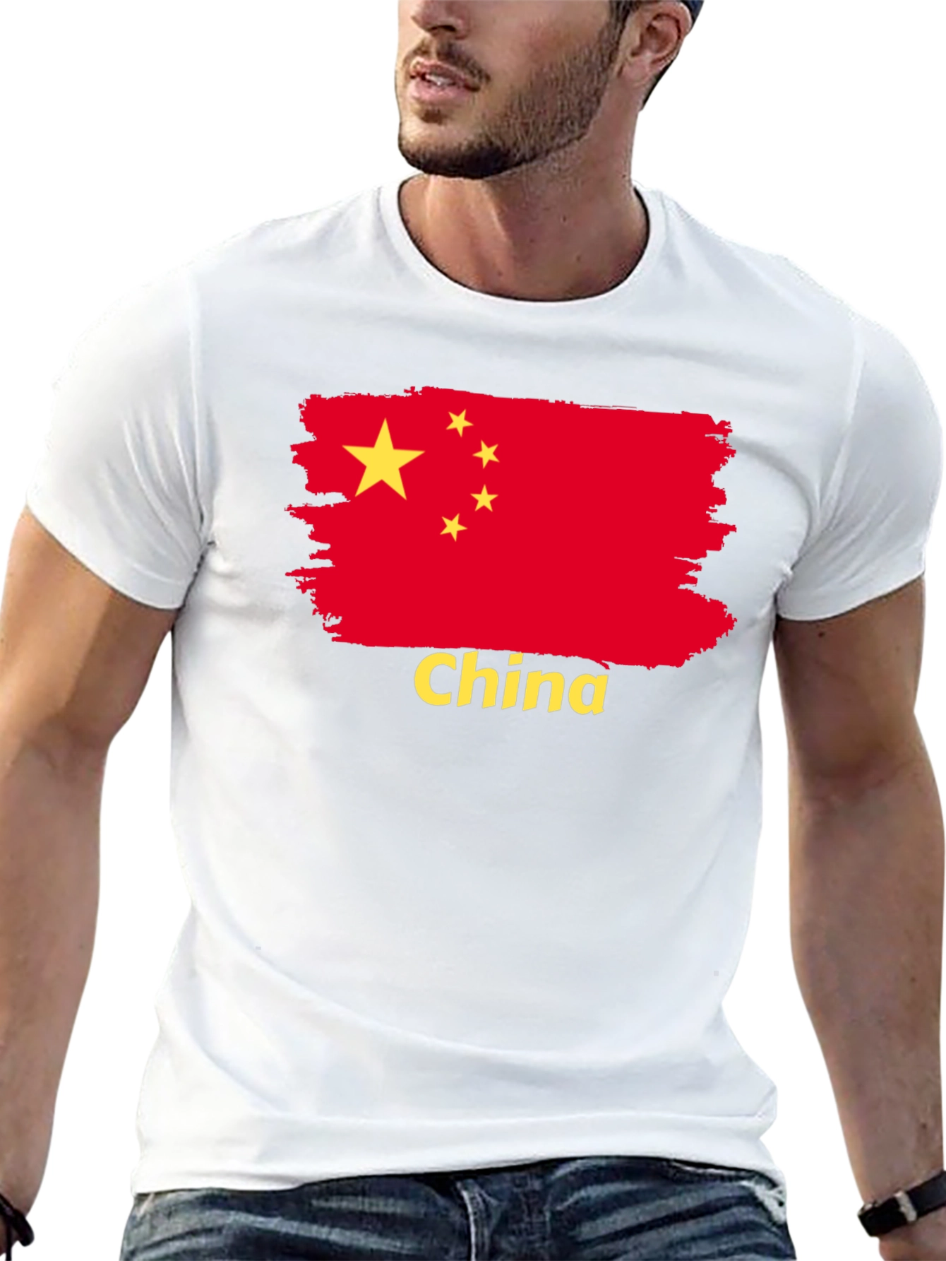 China Flag T-Shirt - Patriotic Graphic Tee - 13