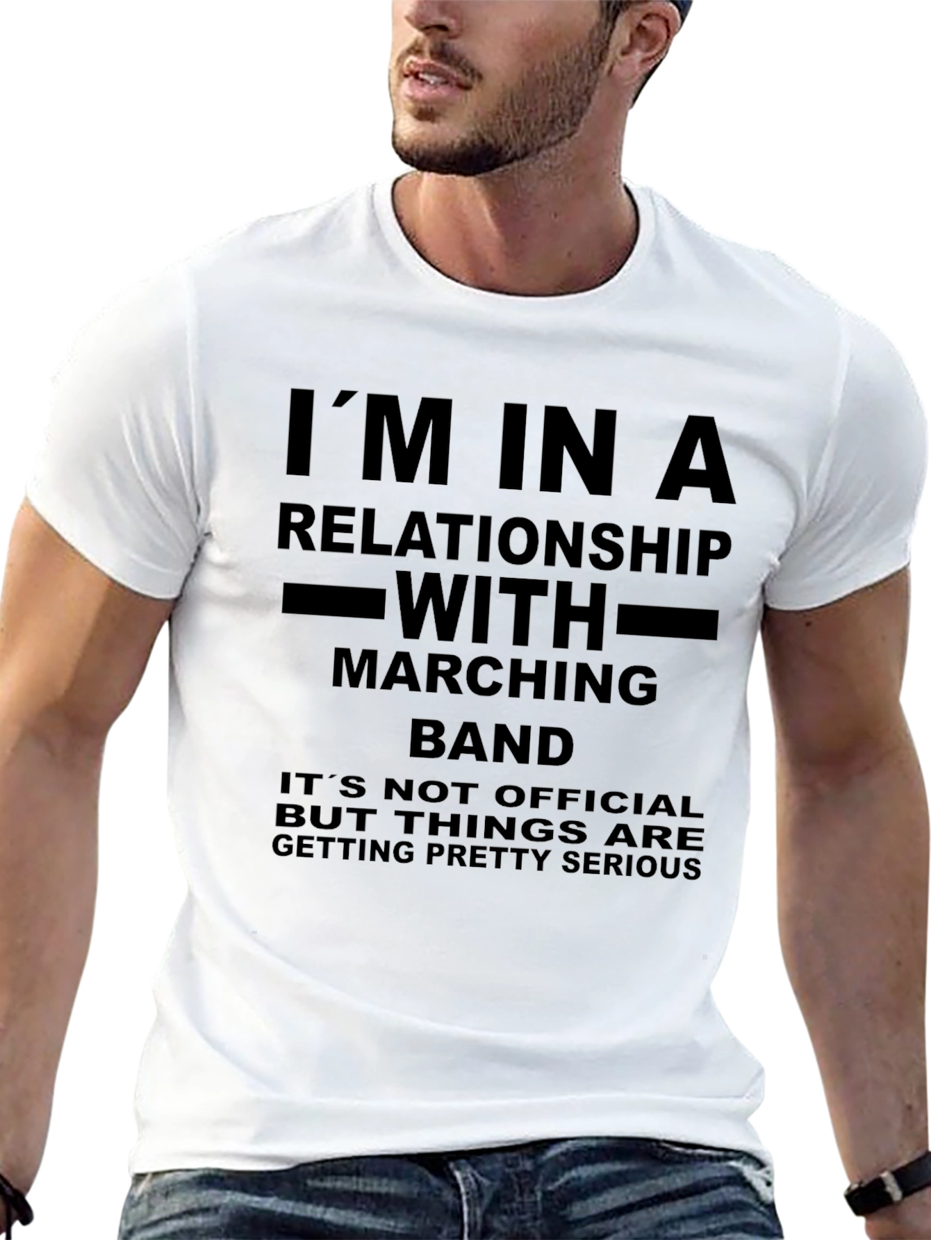 Black Marching Band Relationship T-Shirt - Funny Band Lover Tee view 13