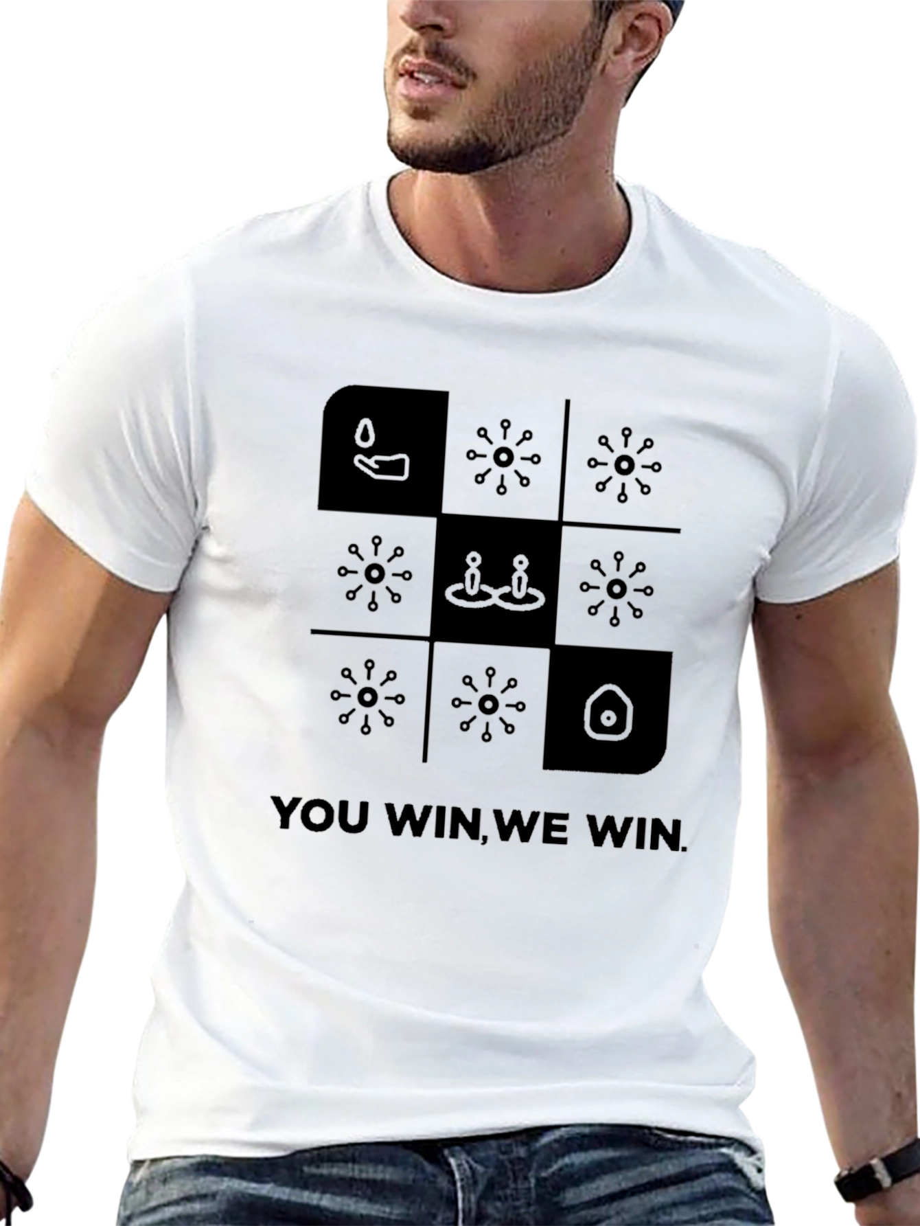 Black You Win, We Win Tee view 13