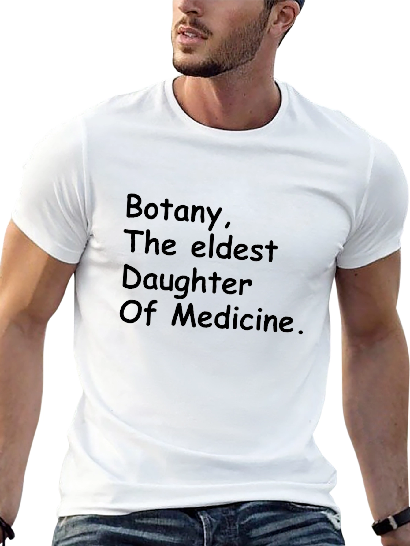 Black Botany Eldest Daughter Medicine Black Graphic Tee view 13