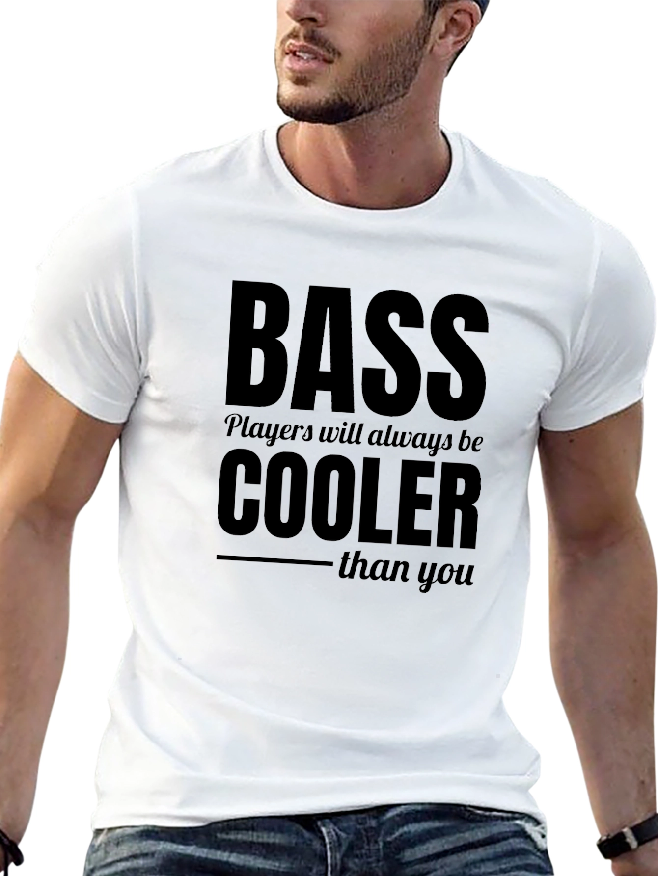 Black Bass Players are Cooler T-Shirt view 13