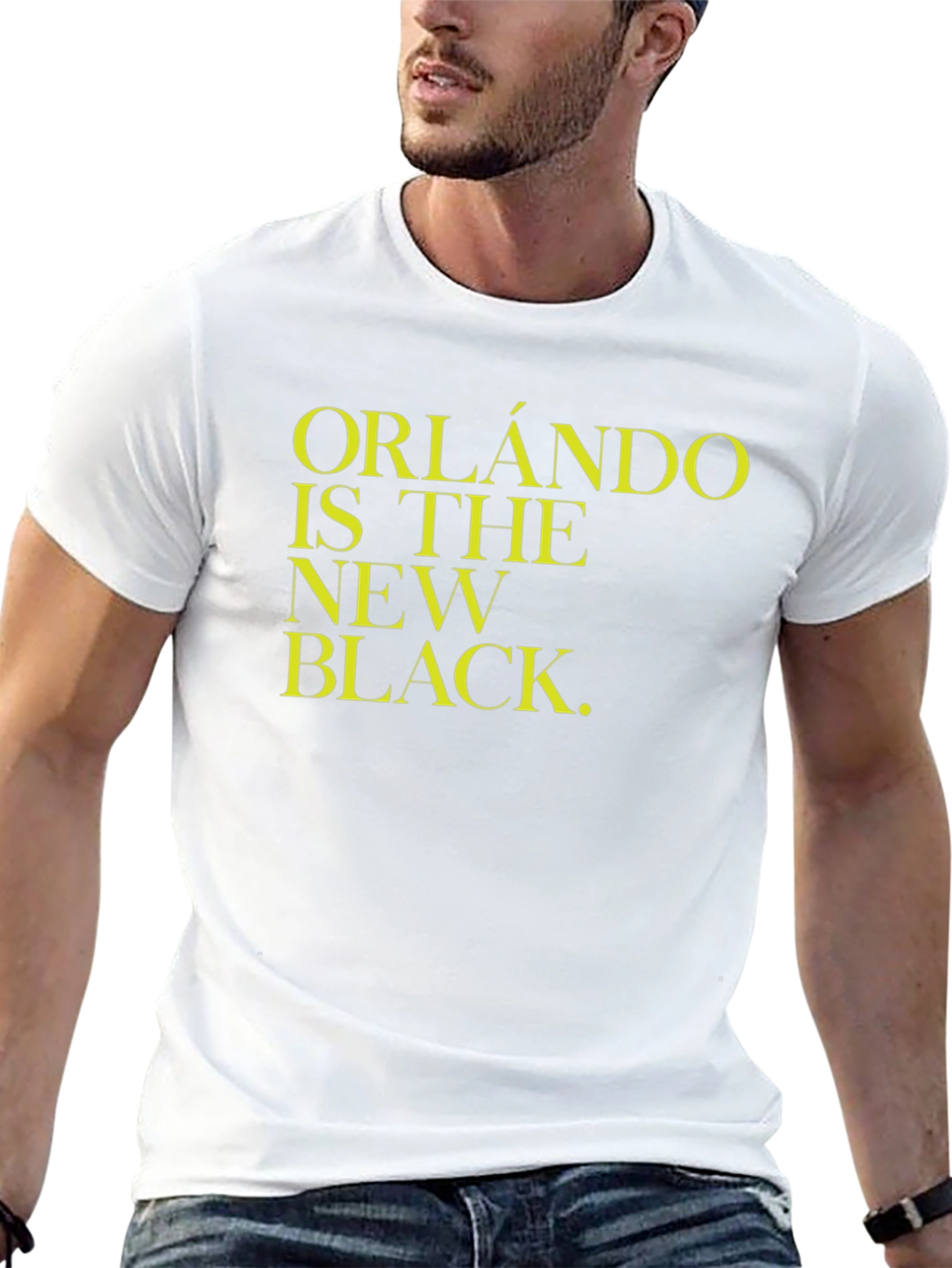 Black Orlando is The New Black Graphic T-Shirt view 13