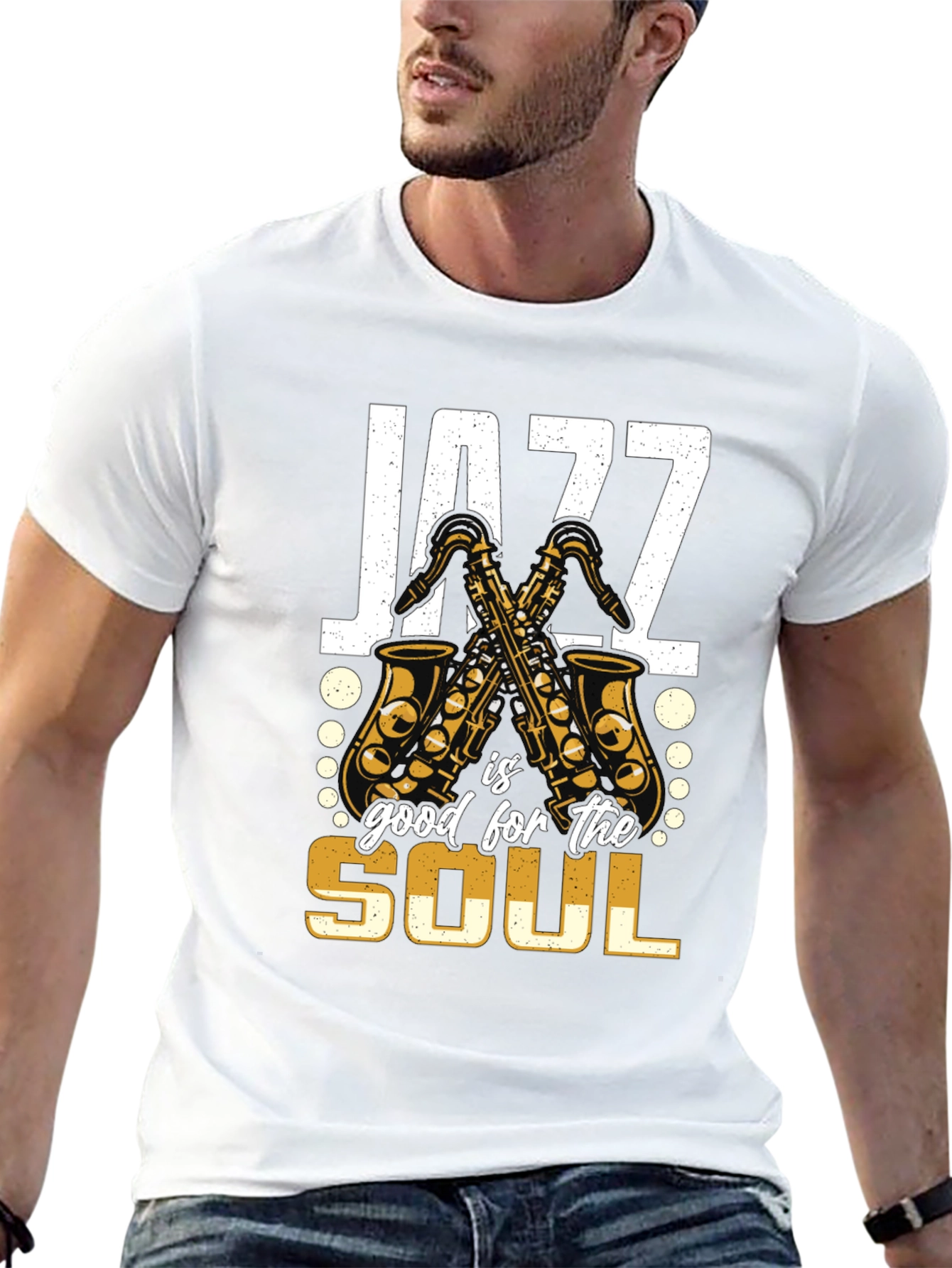 Black Jazz is Good for the Soul T-Shirt view 13