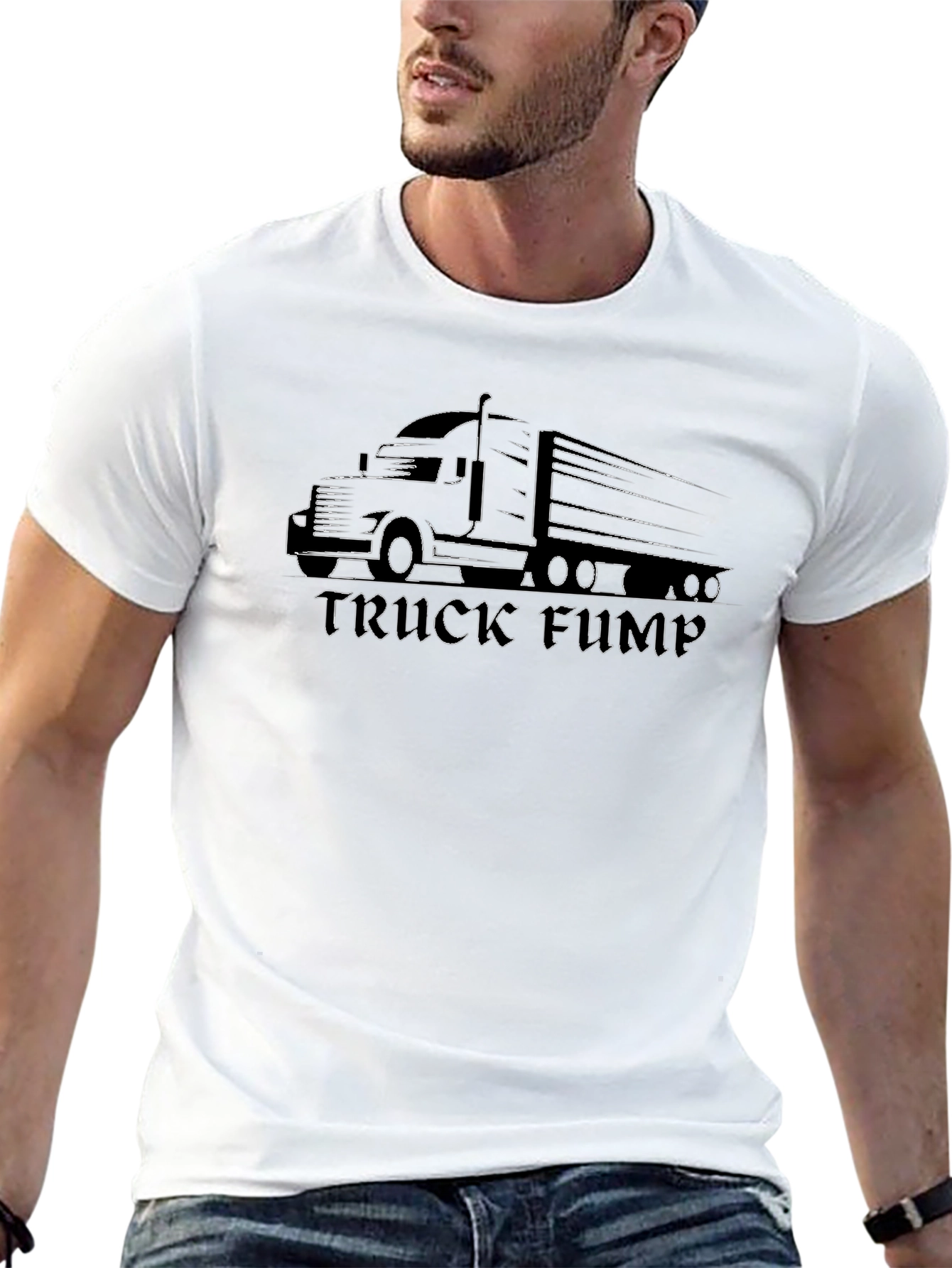 Black Truck Fump Black T-Shirt view 13