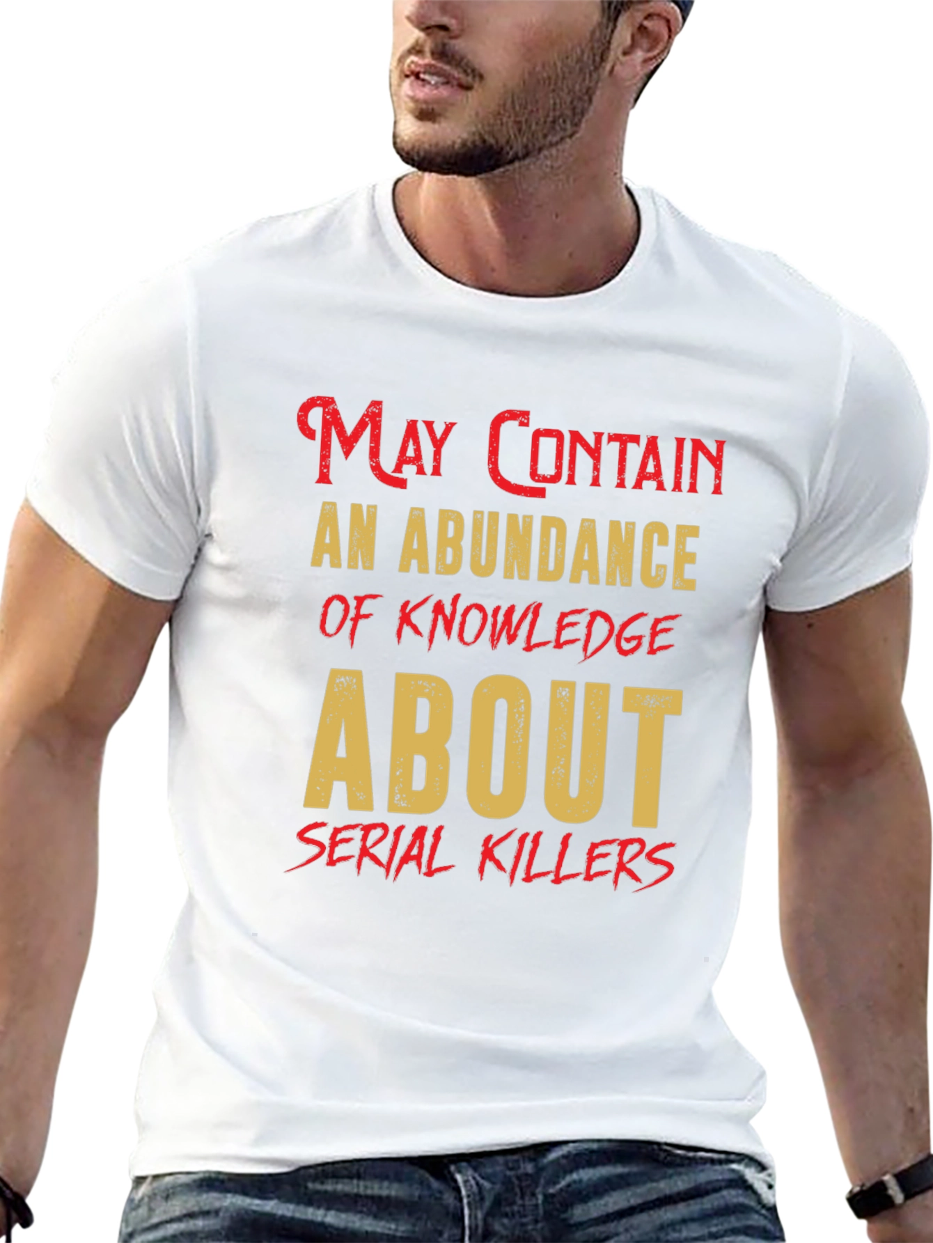 Black Serial Killers Knowledge T-Shirt view 13