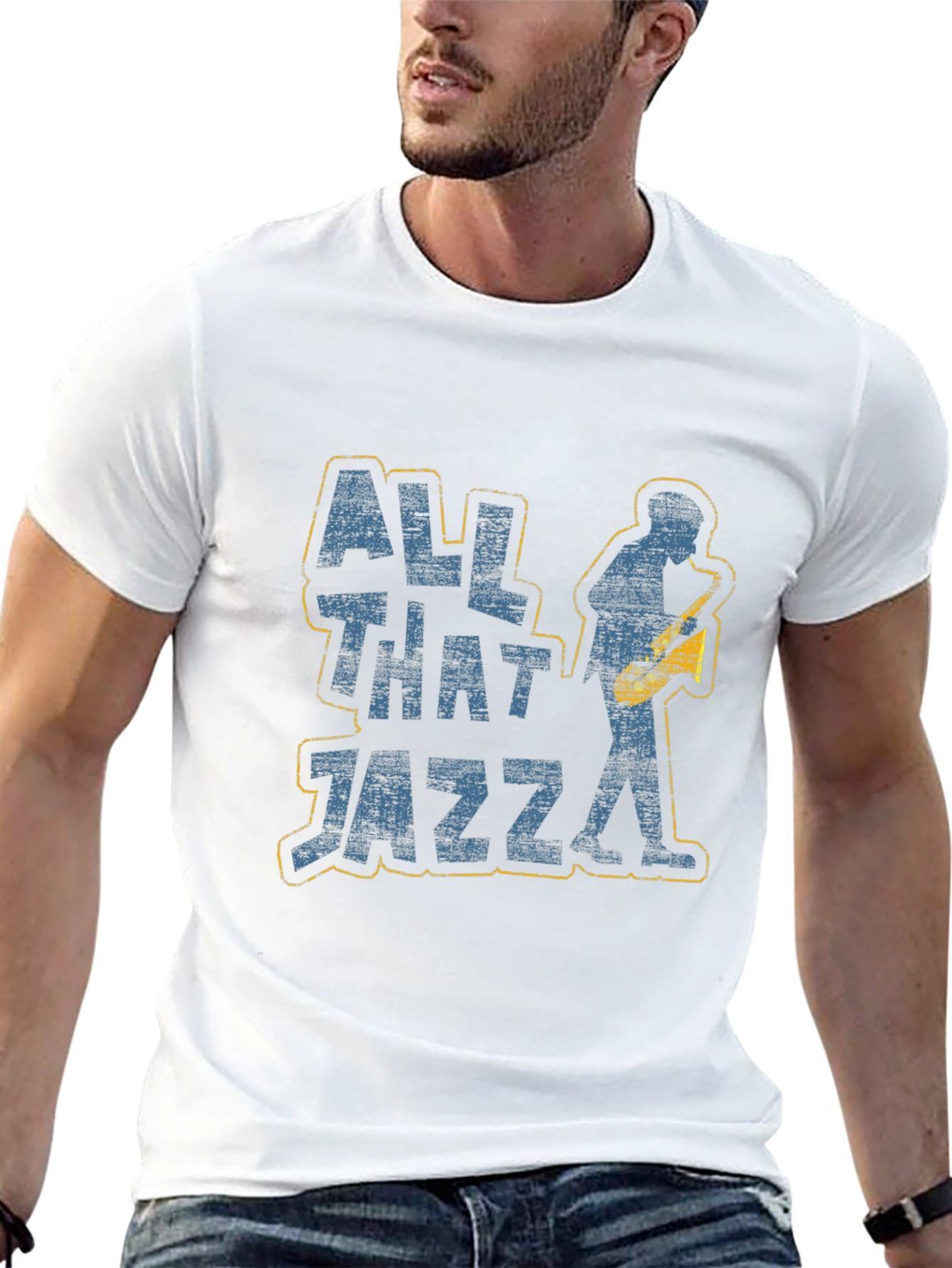 Black All That Jazz Graphic T-Shirt view 13