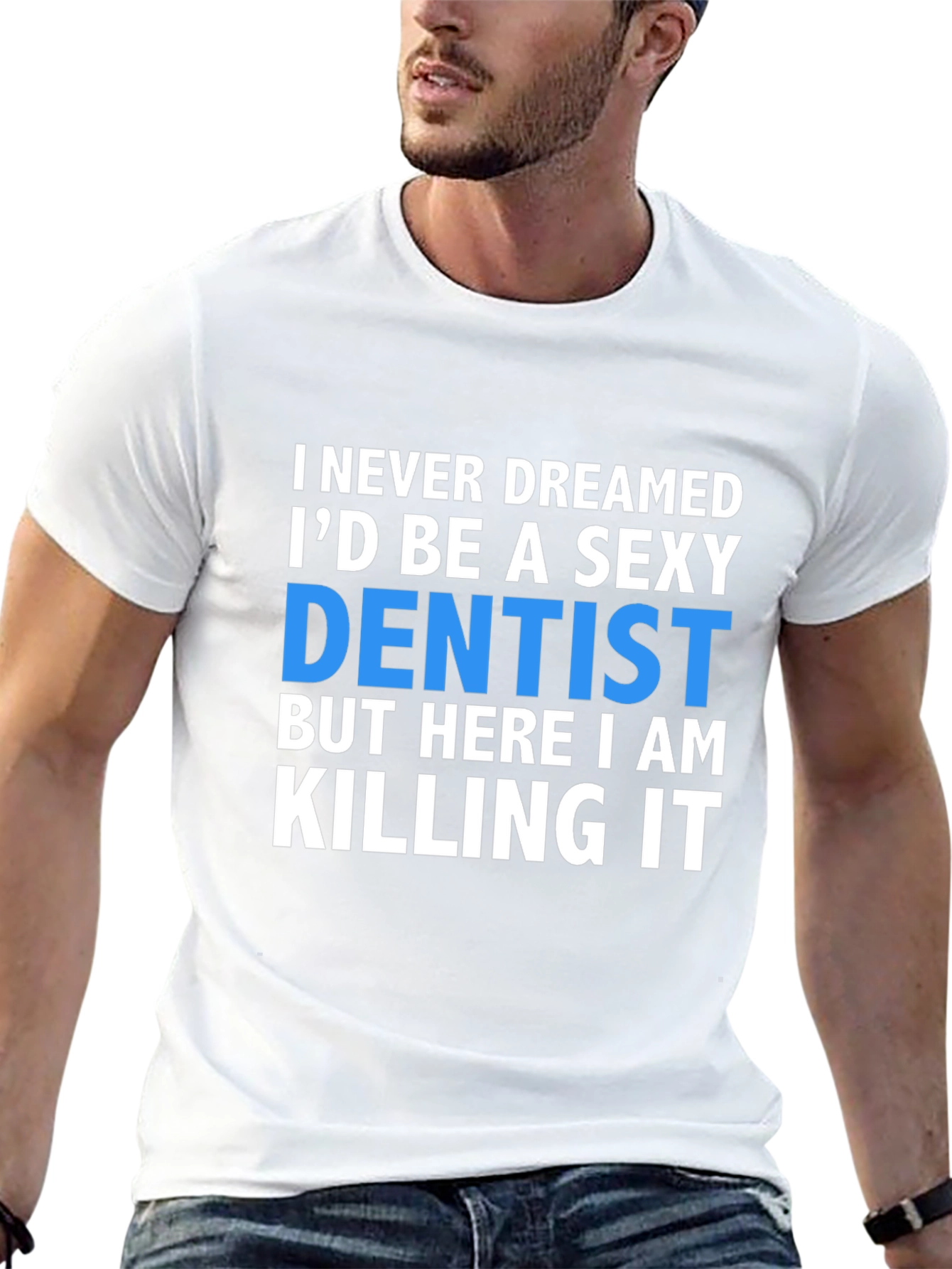 Black Sexy Dentist T-Shirt - Killing It! view 13
