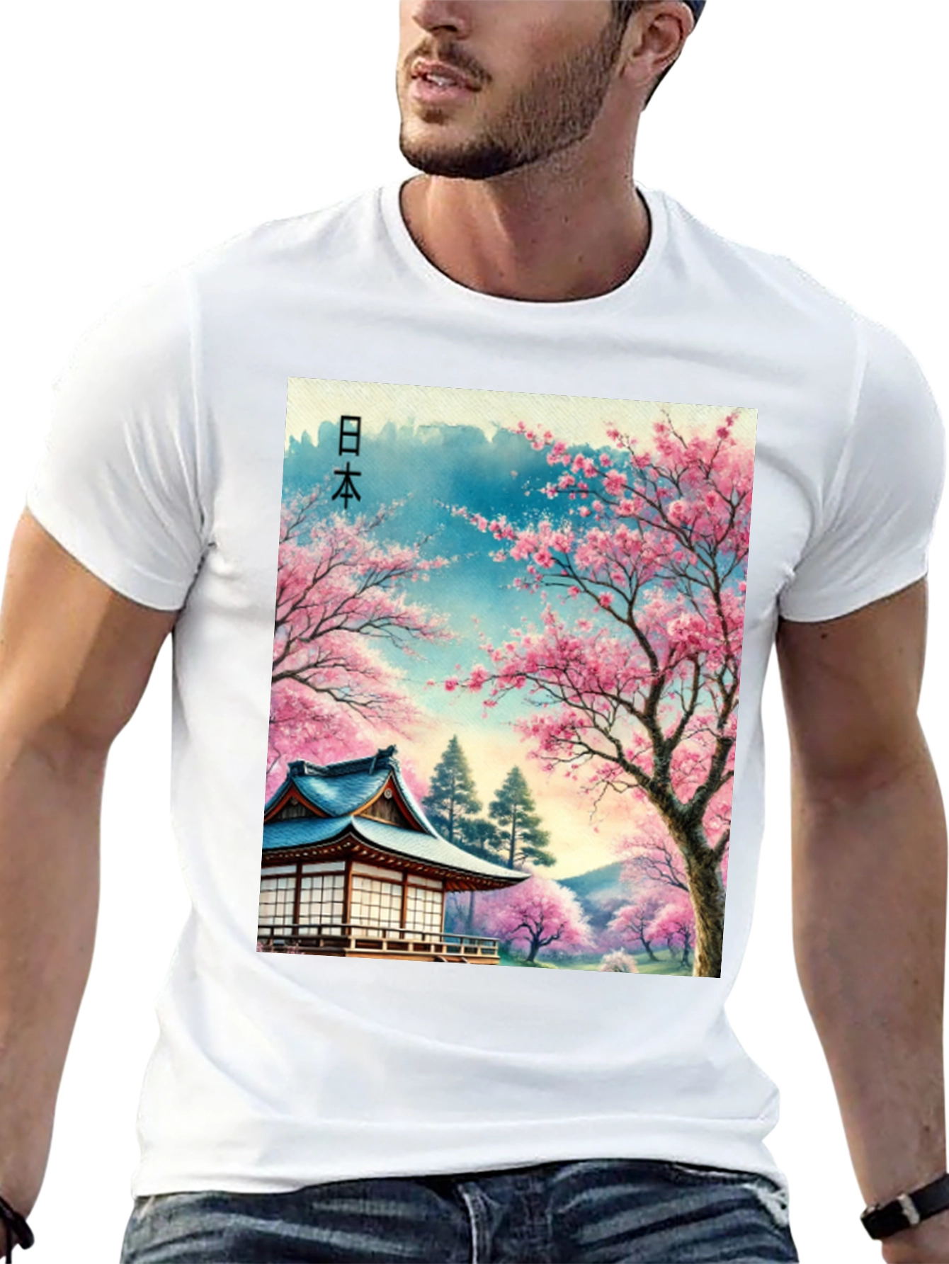 Cherry Blossom Japan T-Shirt - 13