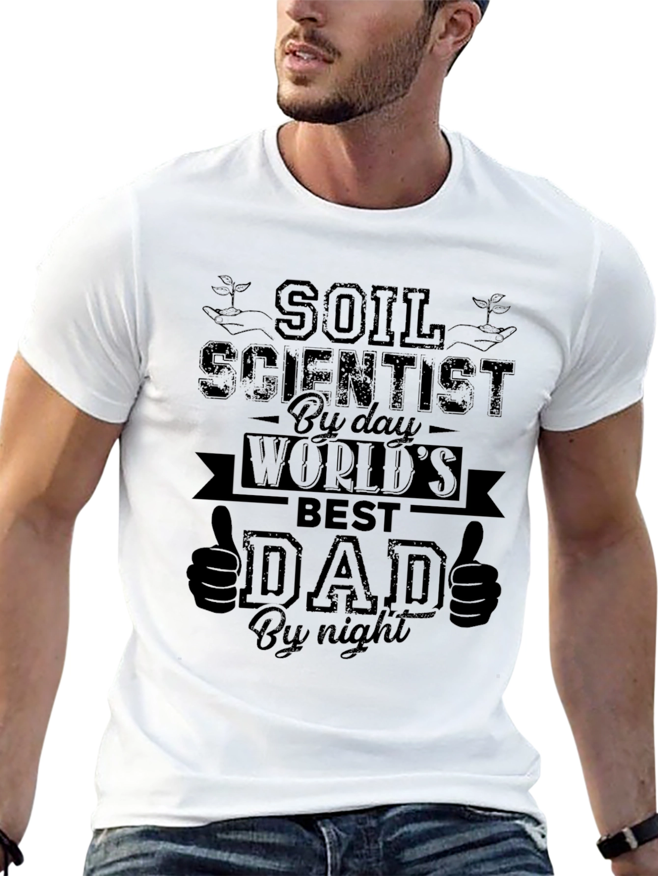 Soil Scientist Dad T-Shirt - Best Dad Ever - 13