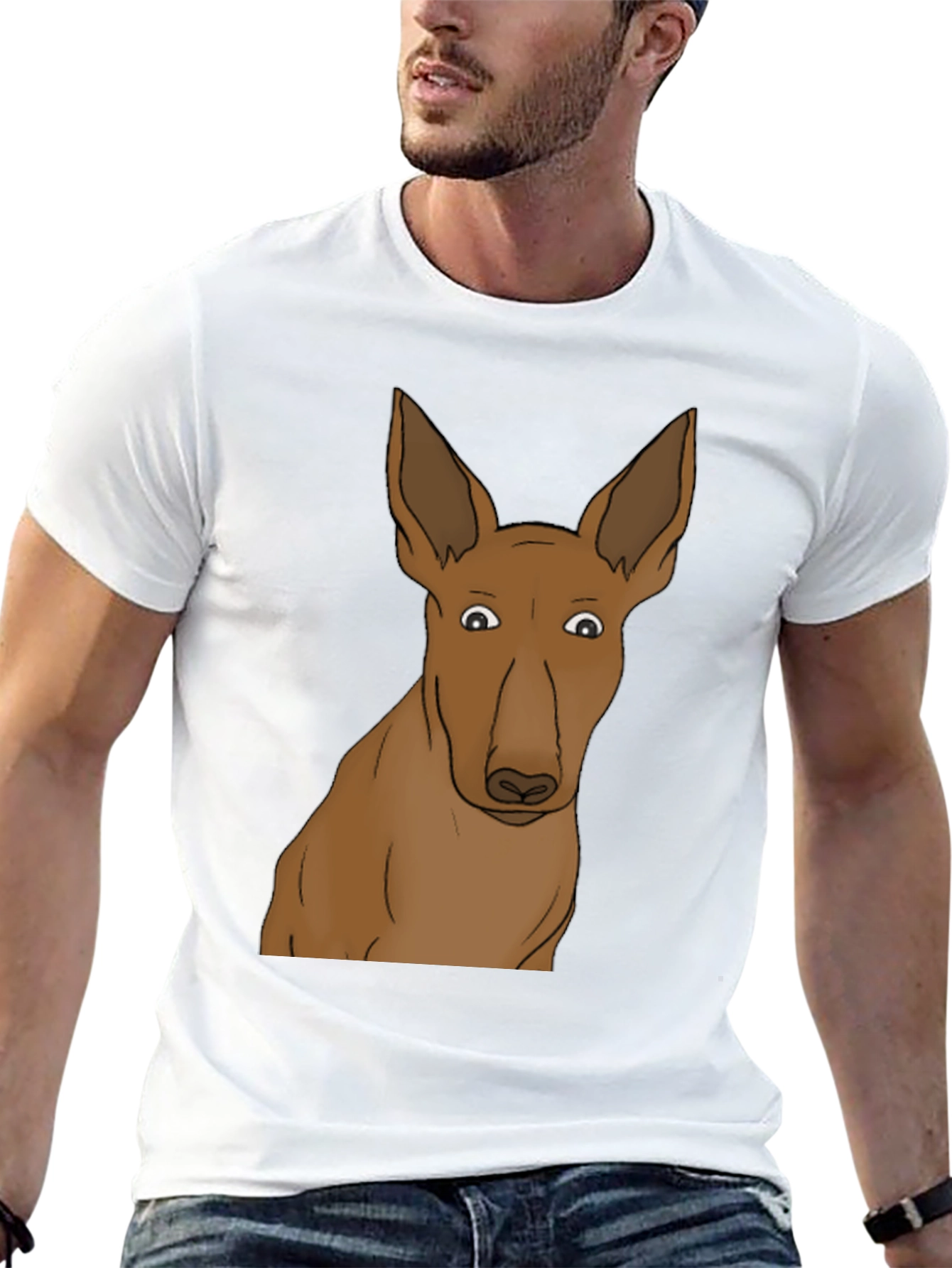 Black Dog Graphic Black T-Shirt view 13