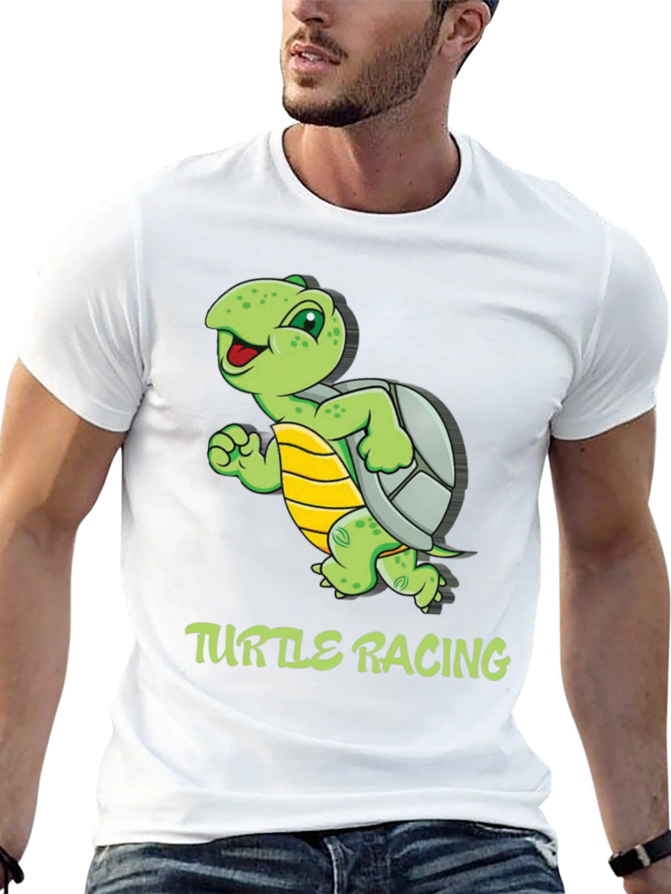 Black Turtle Racing Graphic T-Shirt view 13