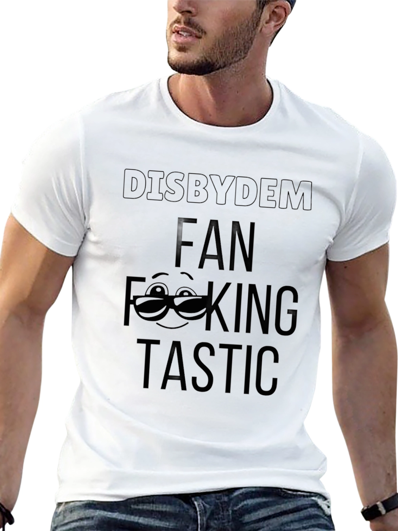Black Fan F*cking Tastic Black T-Shirt view 13