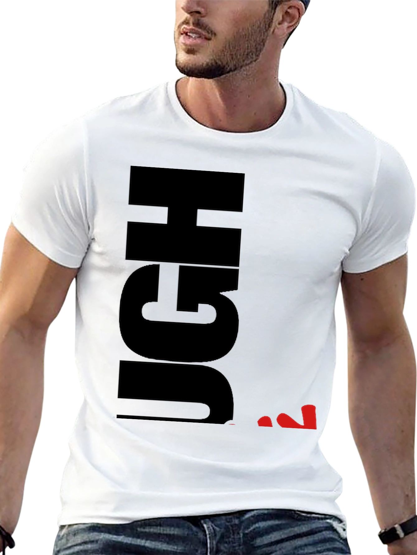 Black Ugh Sarcastic Graphic T-Shirt - Black view 13