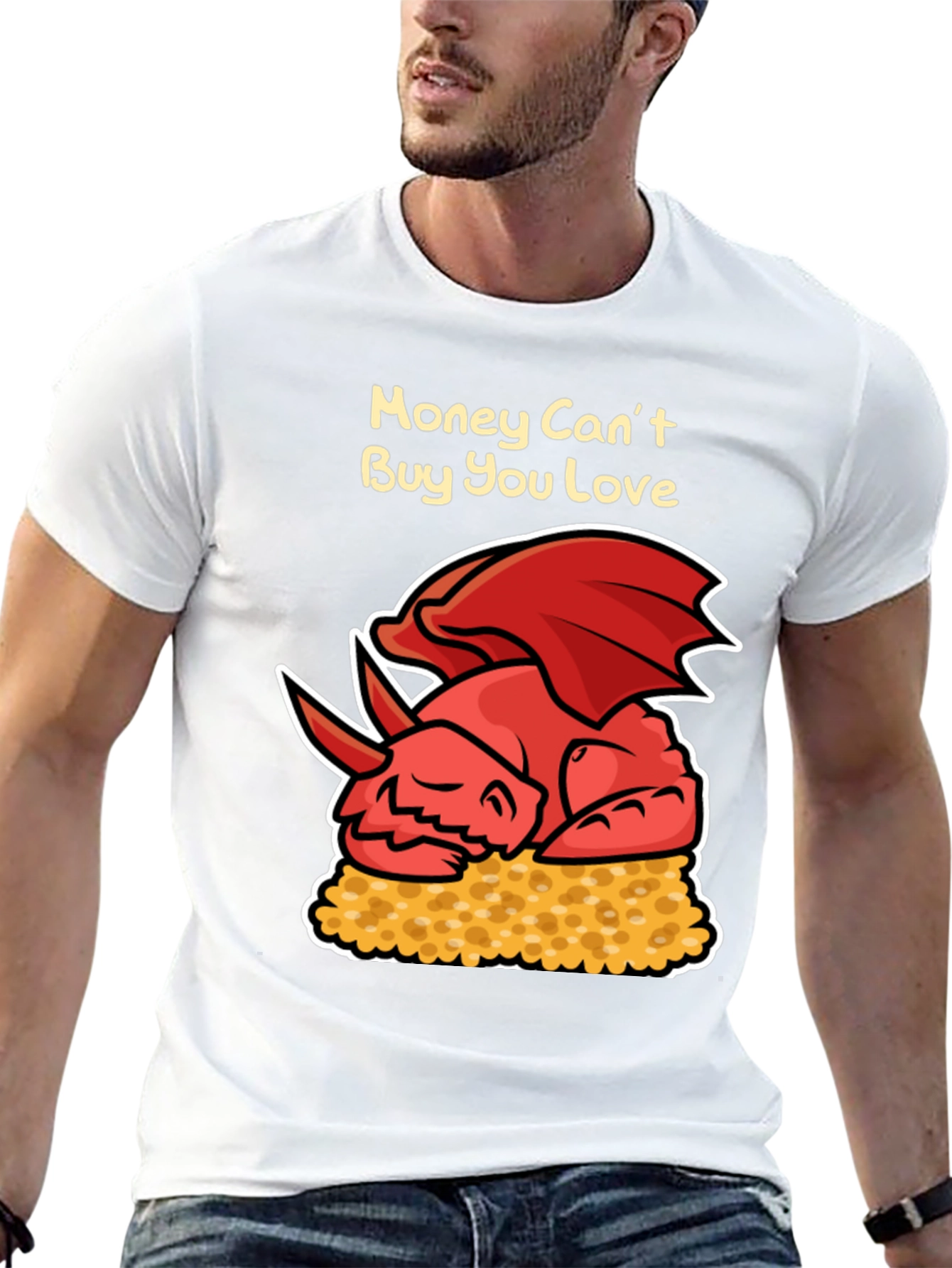 Black Money Can't Buy You Love Dragon T-Shirt view 13