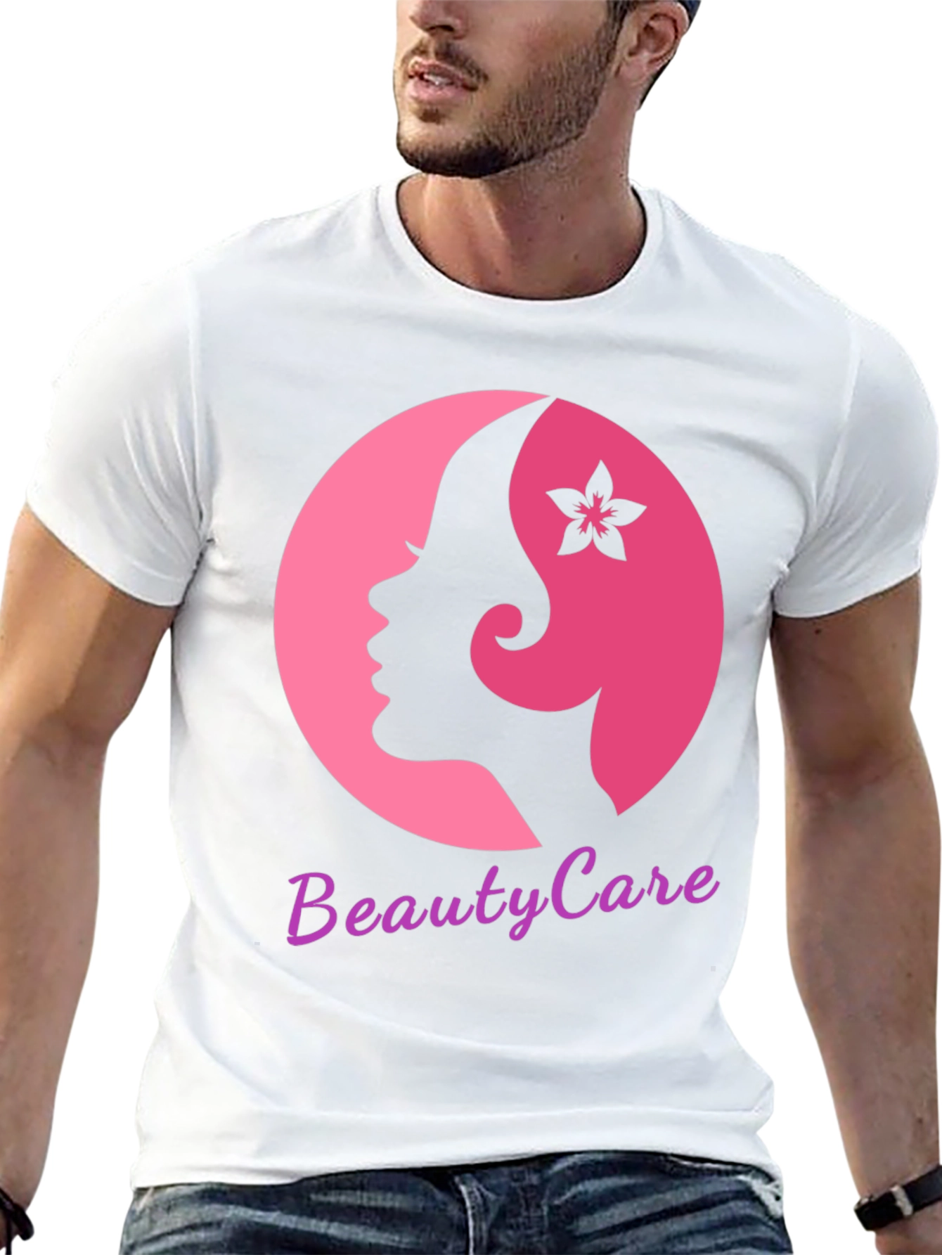 Black Beauty Care T-Shirt - Stylish Women's Graphic Tee view 13
