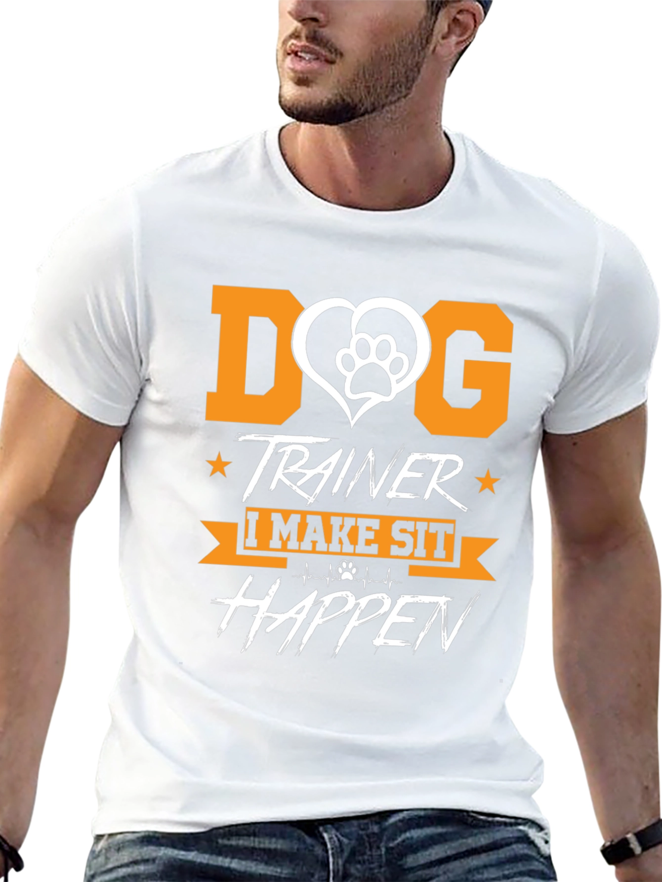Dog Trainer T-Shirt - I Make Sit Happen - 13