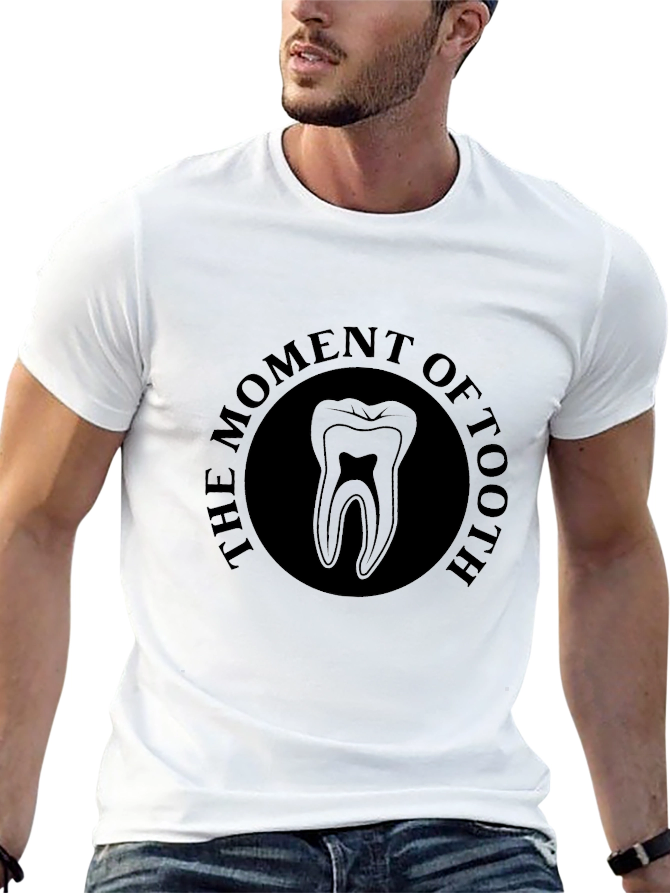 Black The Moment of Tooth T-Shirt Dental Hygiene view 13