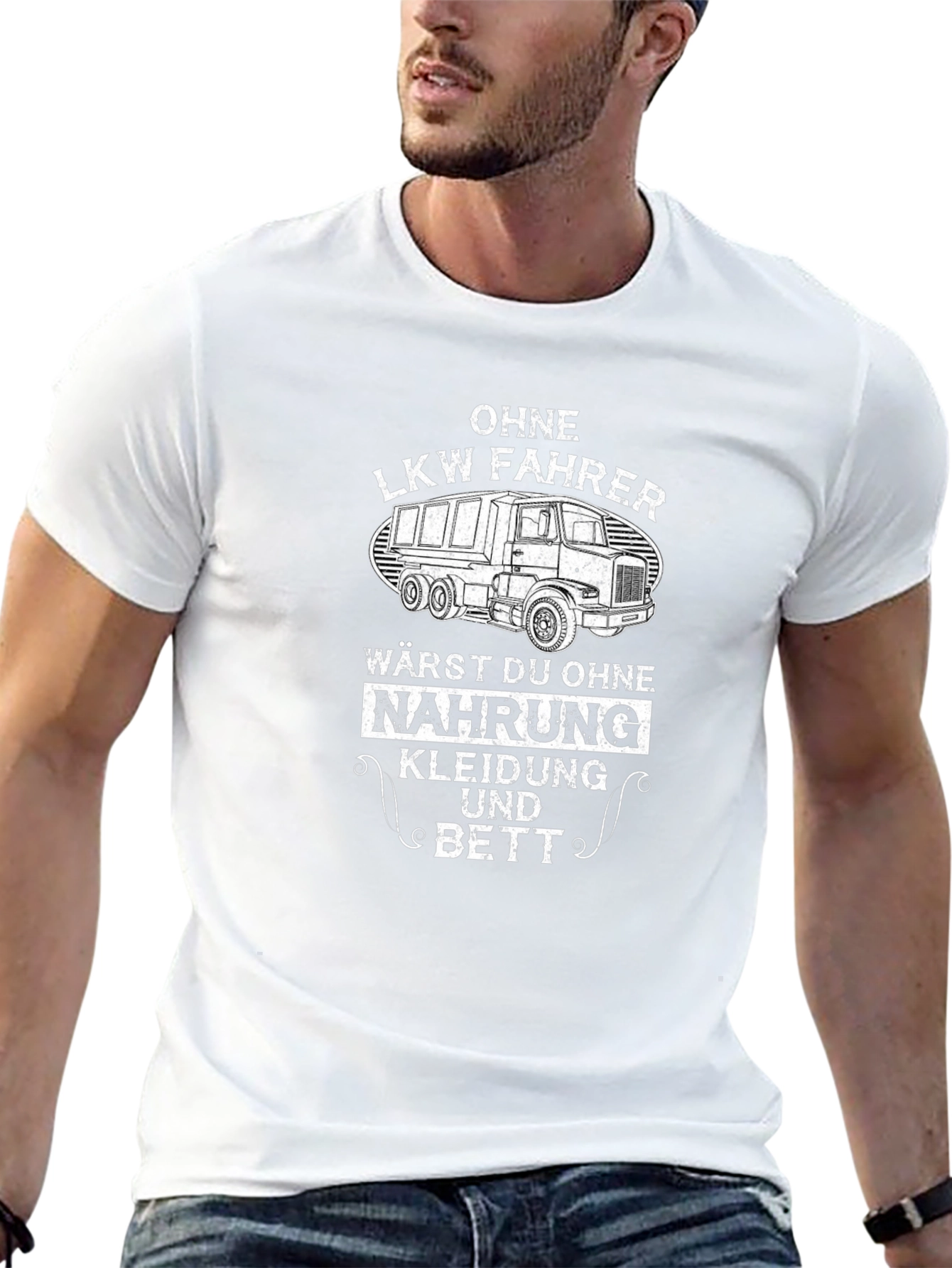 Truck Driver Appreciation T-Shirt - Without LKW Fahrer - 13