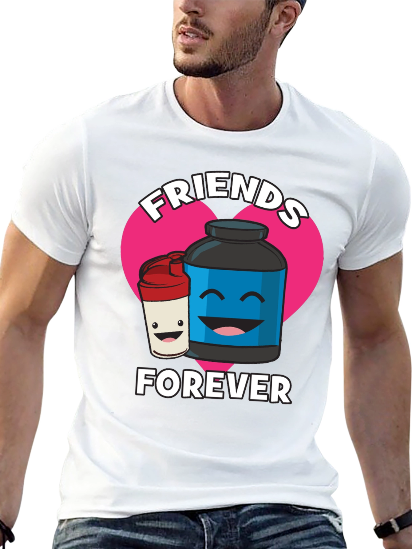 Black Friends Forever Graphic T-Shirt view 13