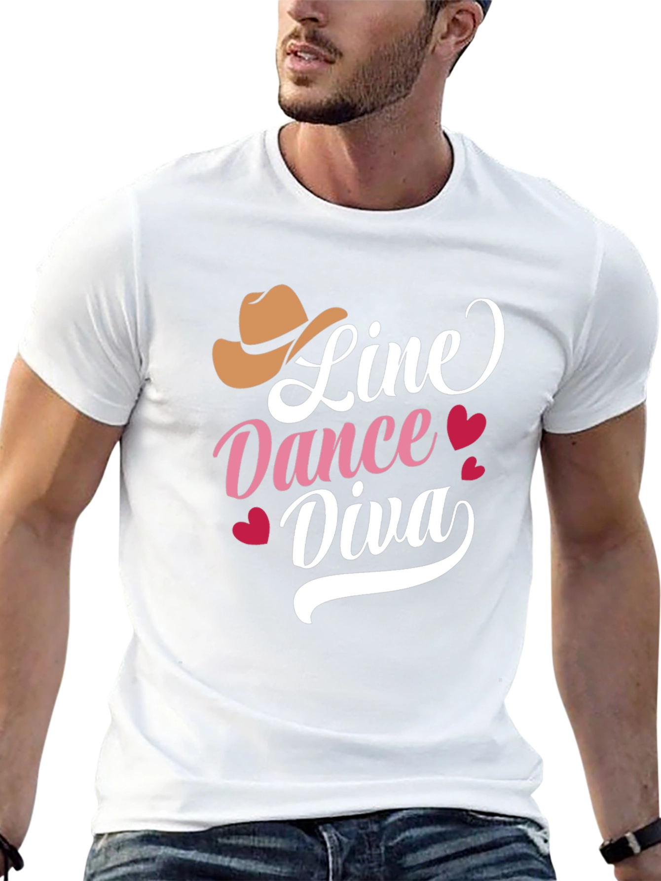 Black Line Dance Diva T-Shirt - Western Country Style view 13