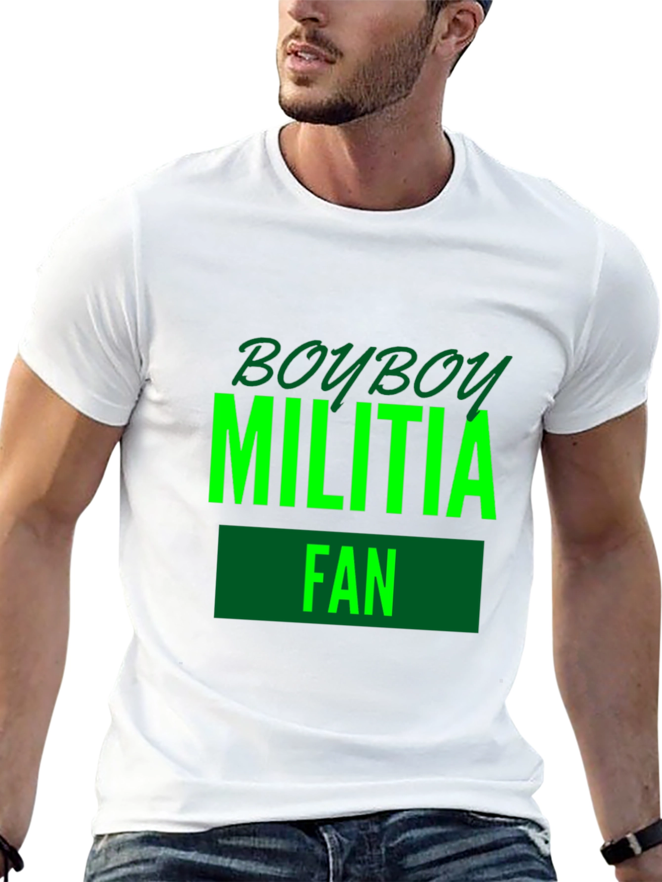 Black Boyboy Militia Fan Black T-Shirt view 13