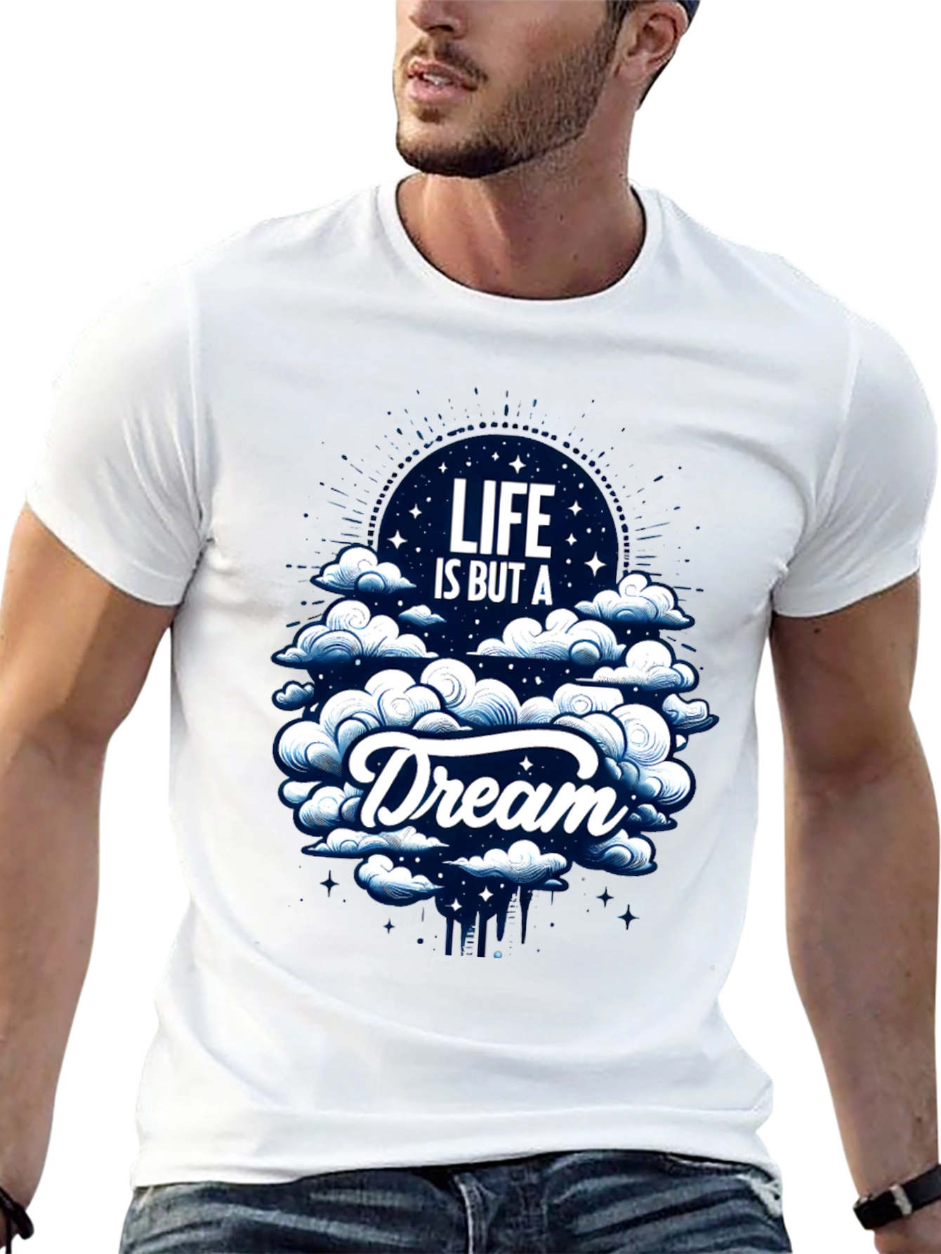Black Life is But A Dream Graphic Tee view 13