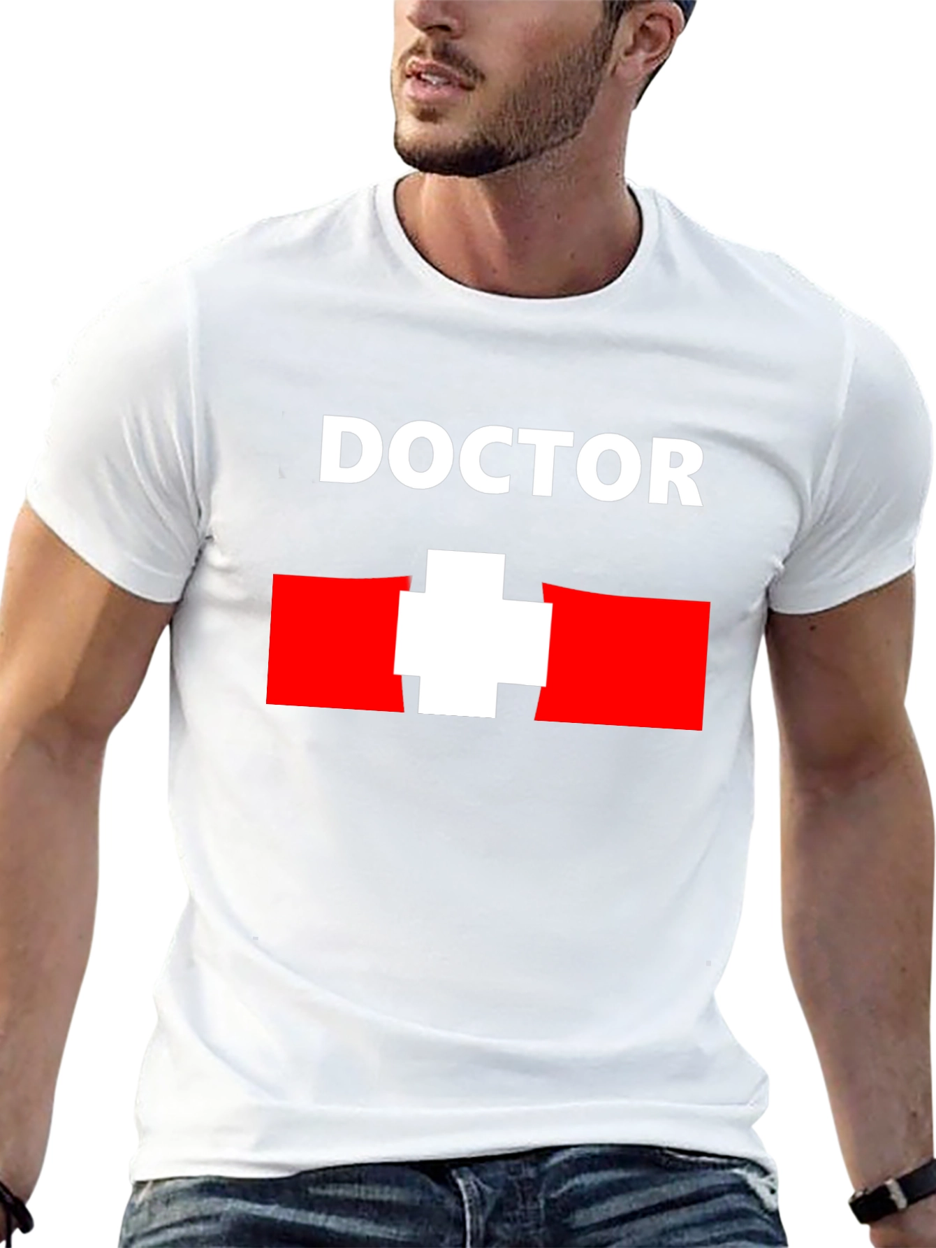 Black Doctor T-Shirt - Medical Professional Tee view 13