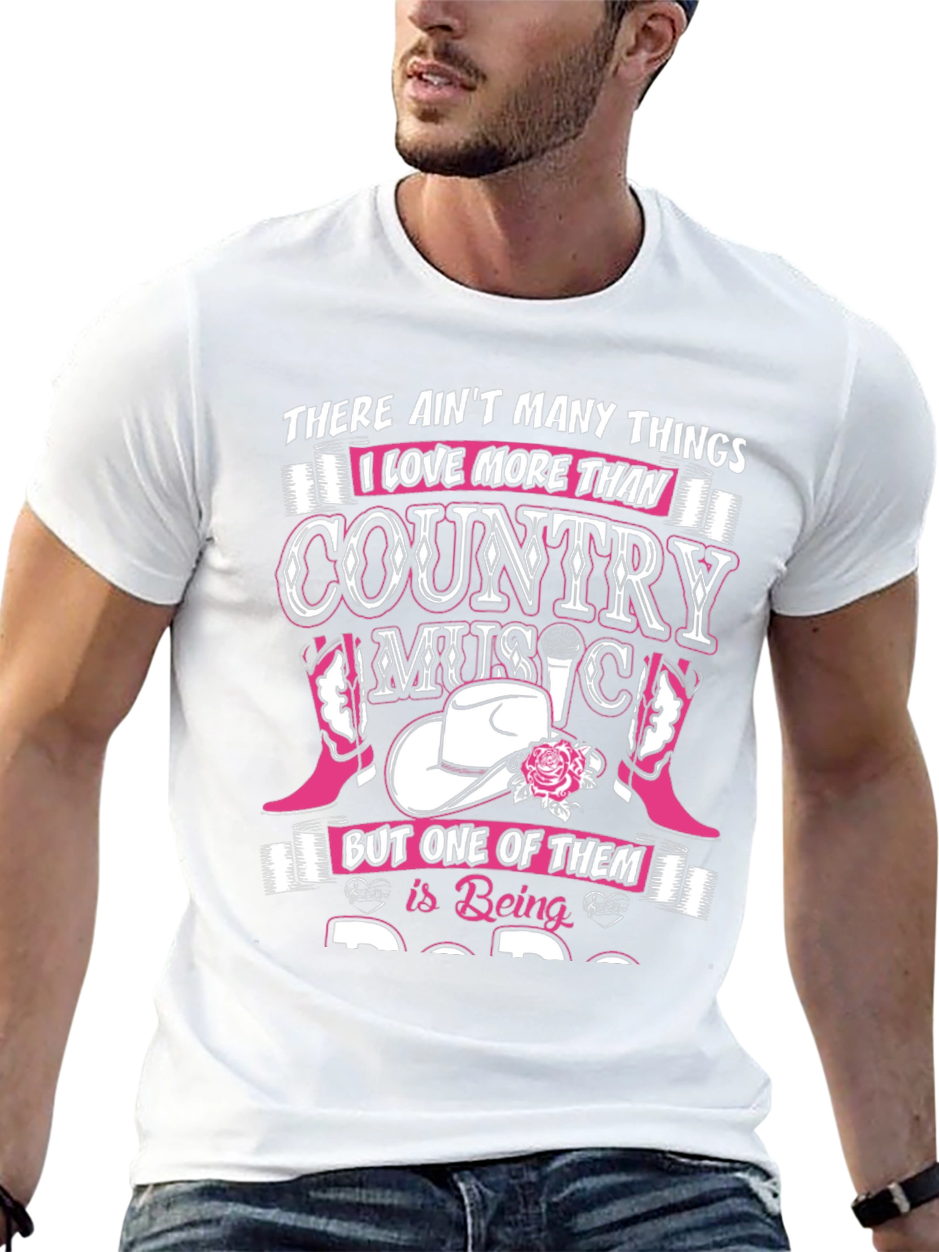 Black Country Music Lover T-Shirt view 13