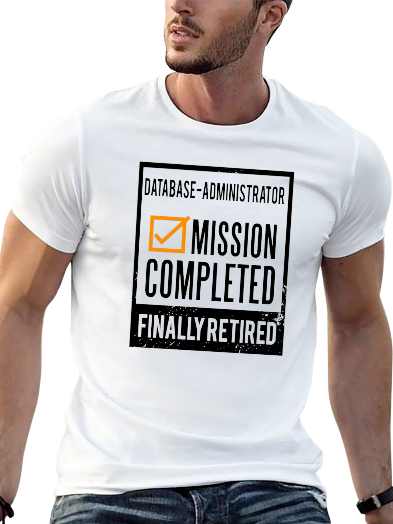 Black Database Administrator Mission Completed T-Shirt view 13