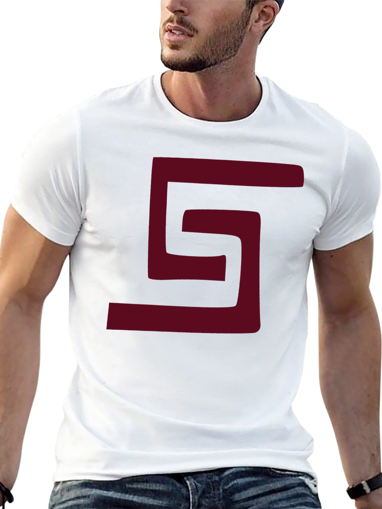 Black Bold Symbol Graphic Tee - Casual Comfort view 13