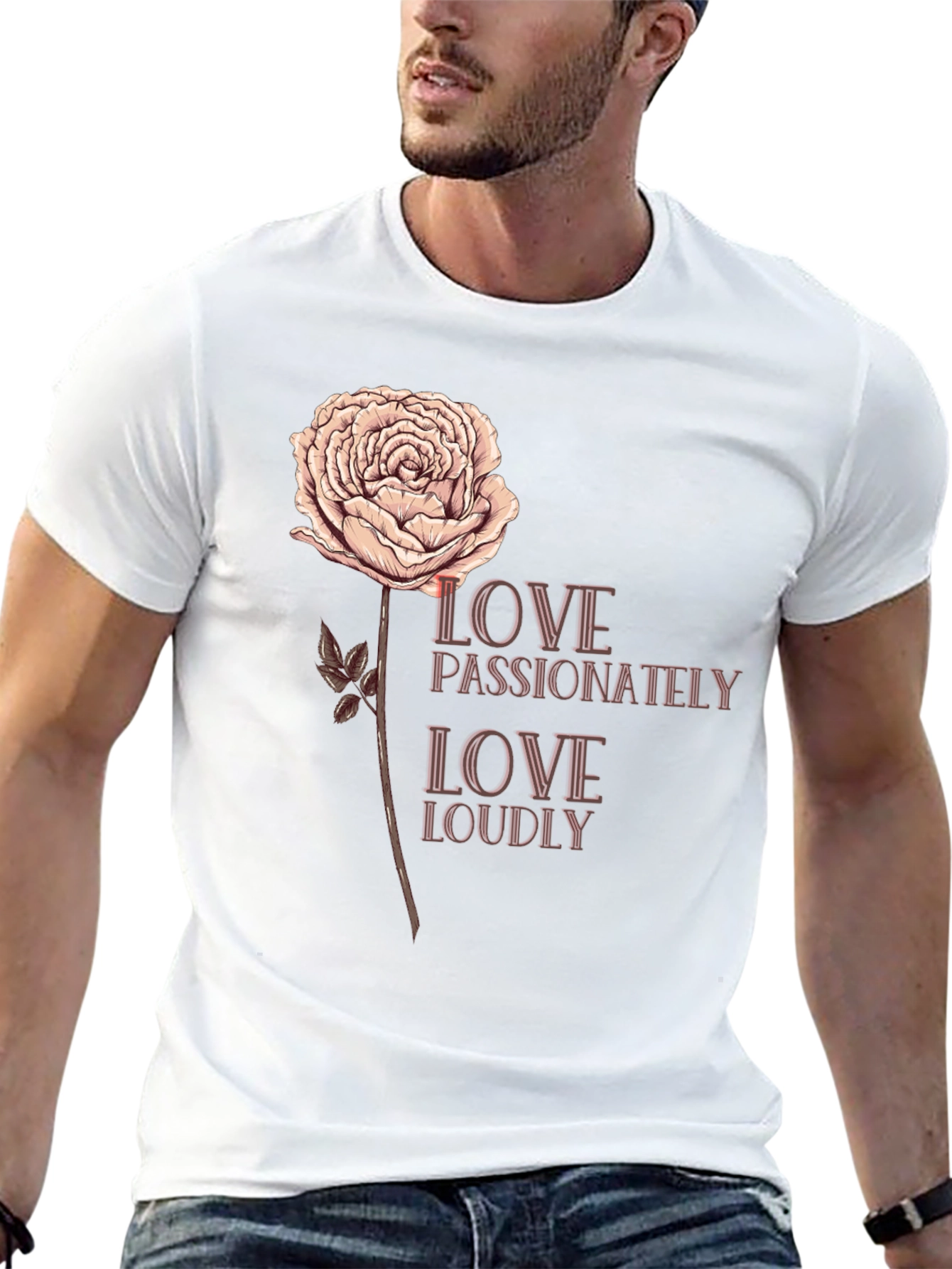 Black Love Passionately Graphic Tee view 13