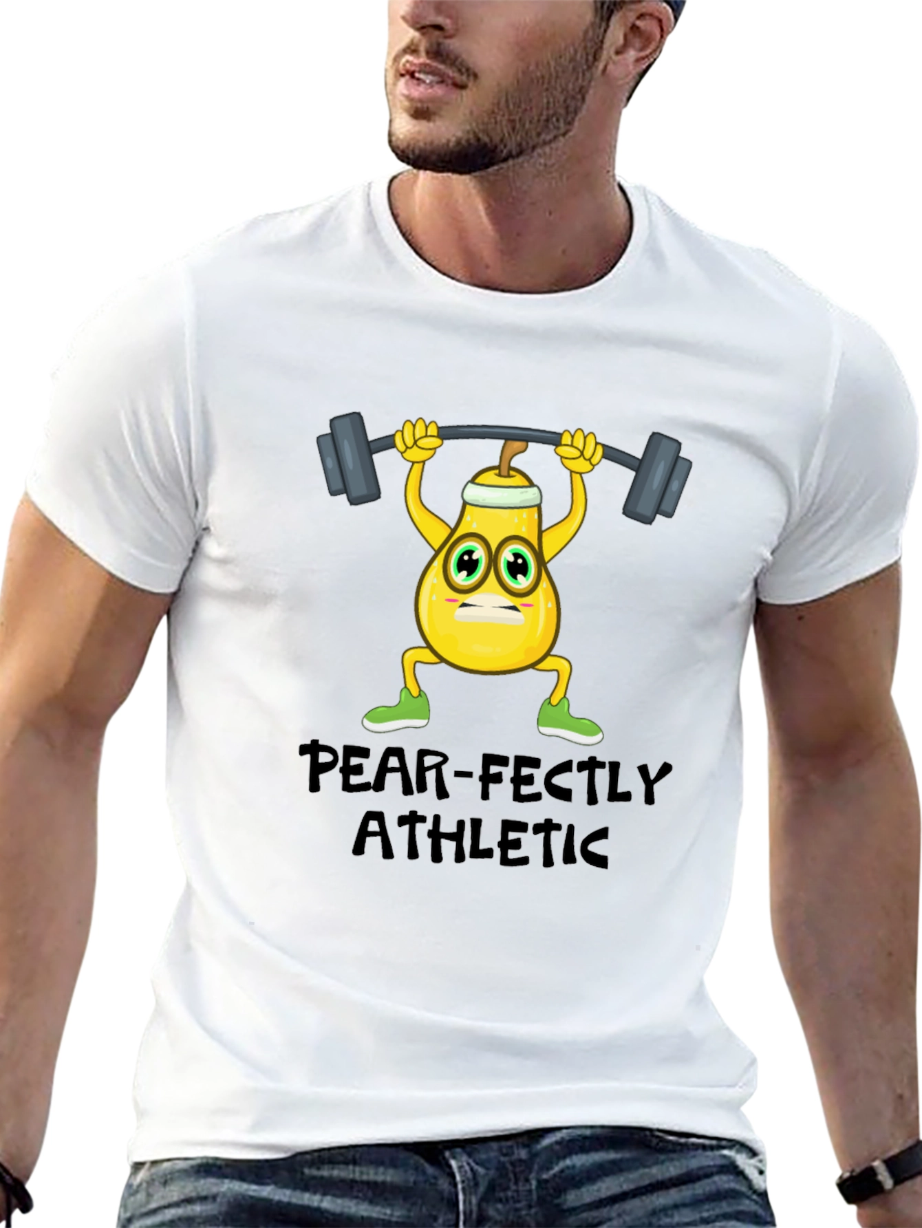 Black Pear-fectly Athletic Black T-Shirt  view 13